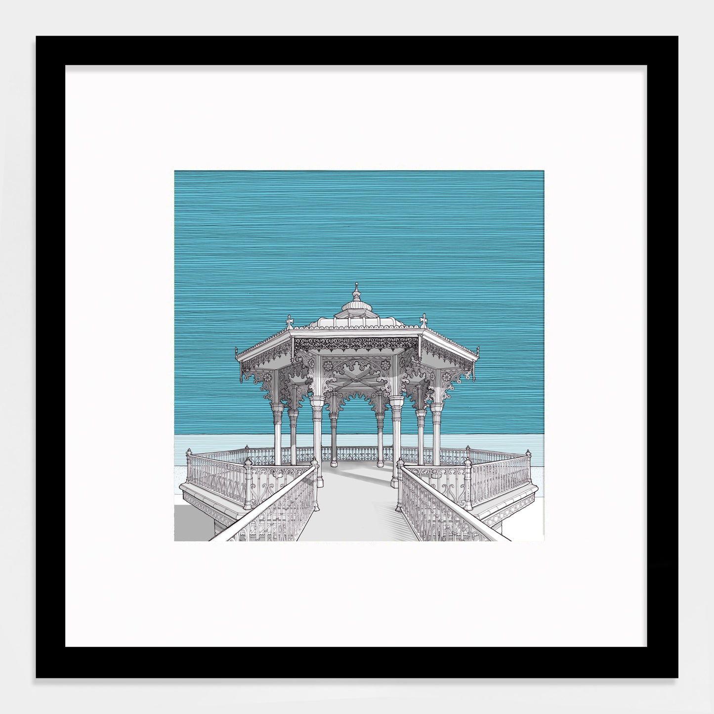blue large black