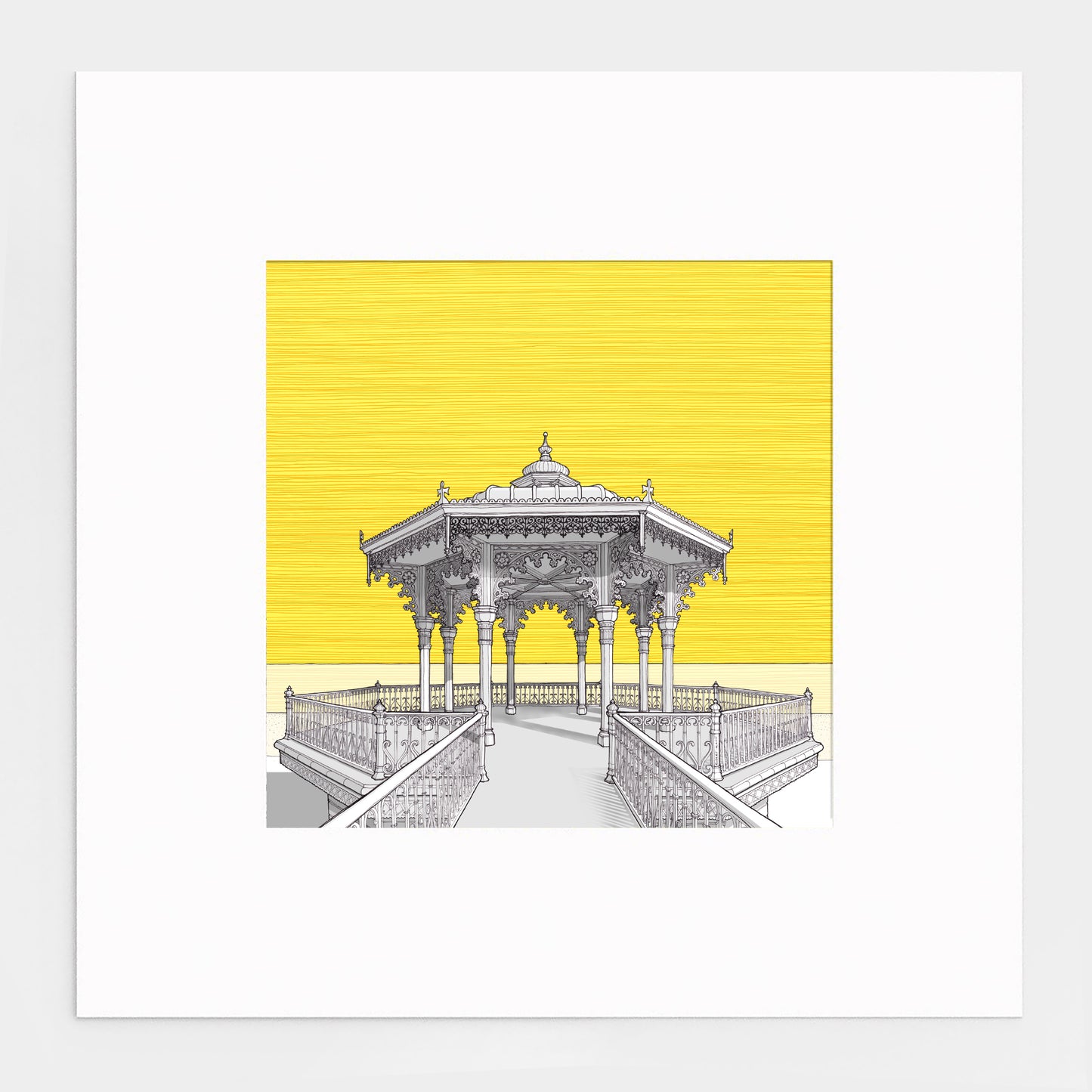 yellow large no frame