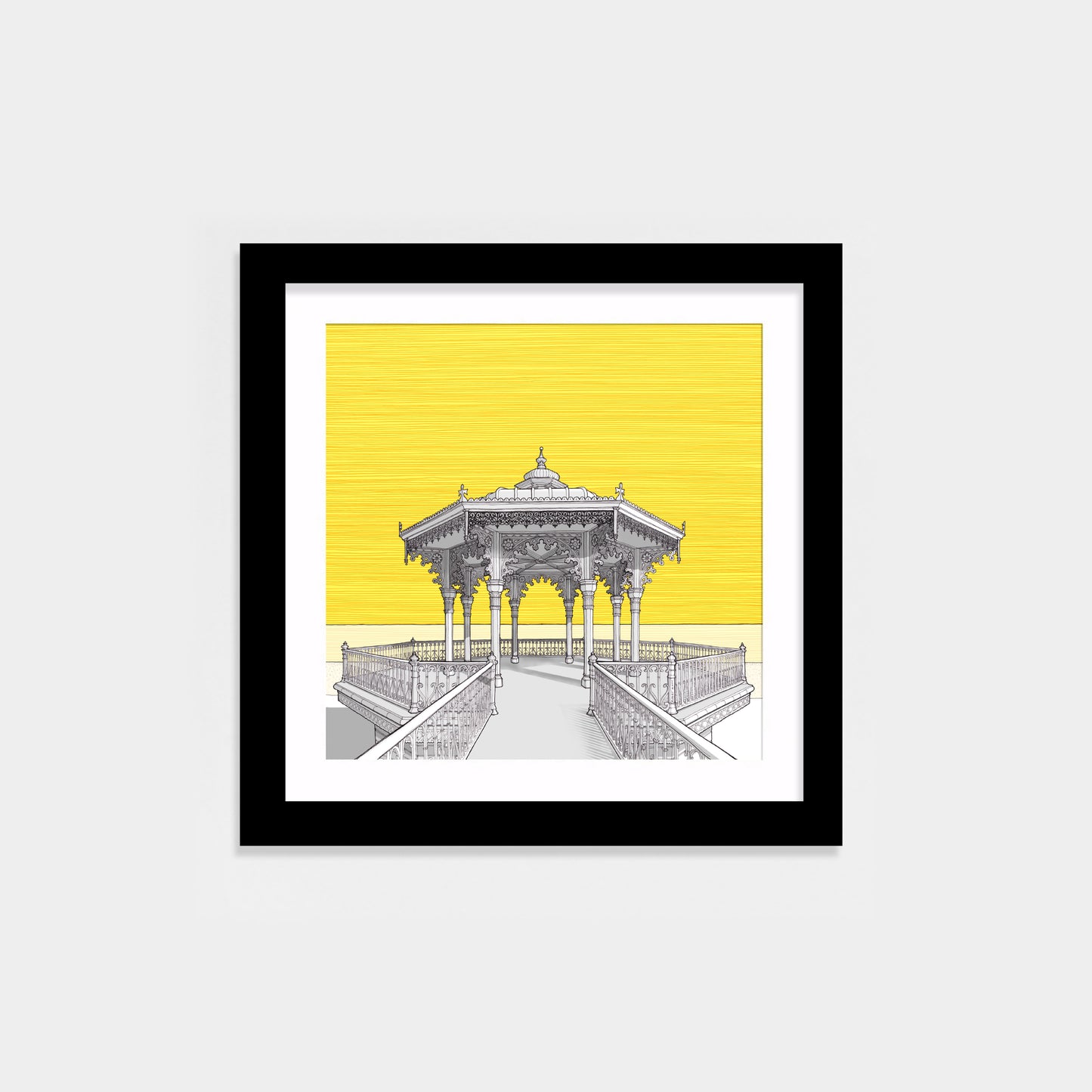 yellow small black