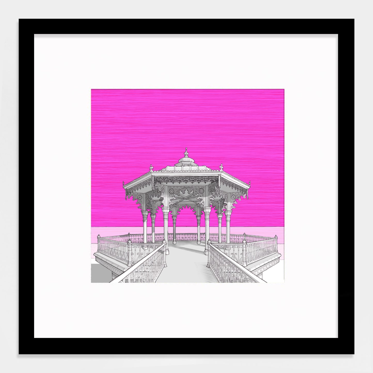 pink large black