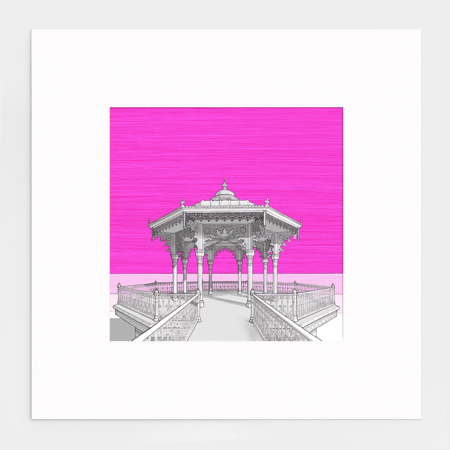 pink large no frame
