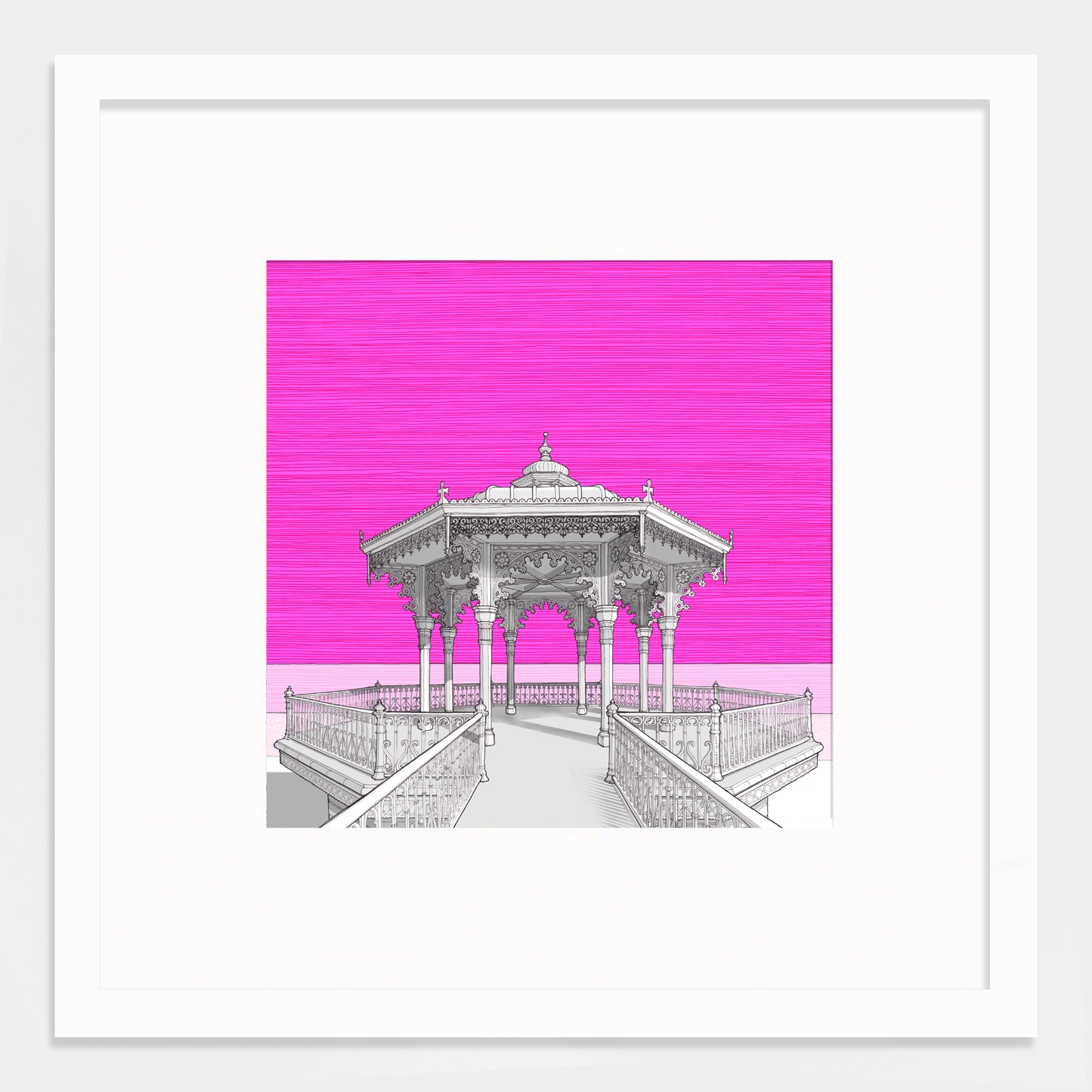 pink large white