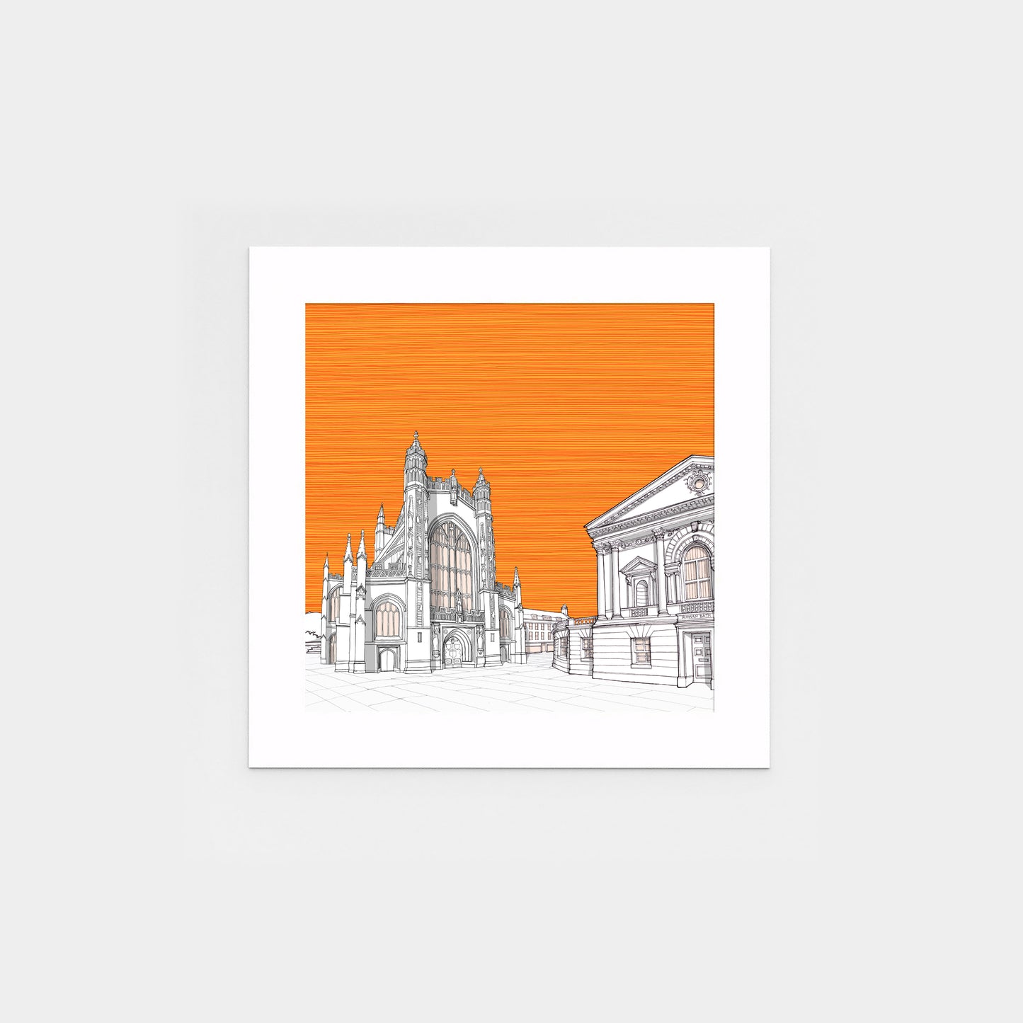 orange small no frame