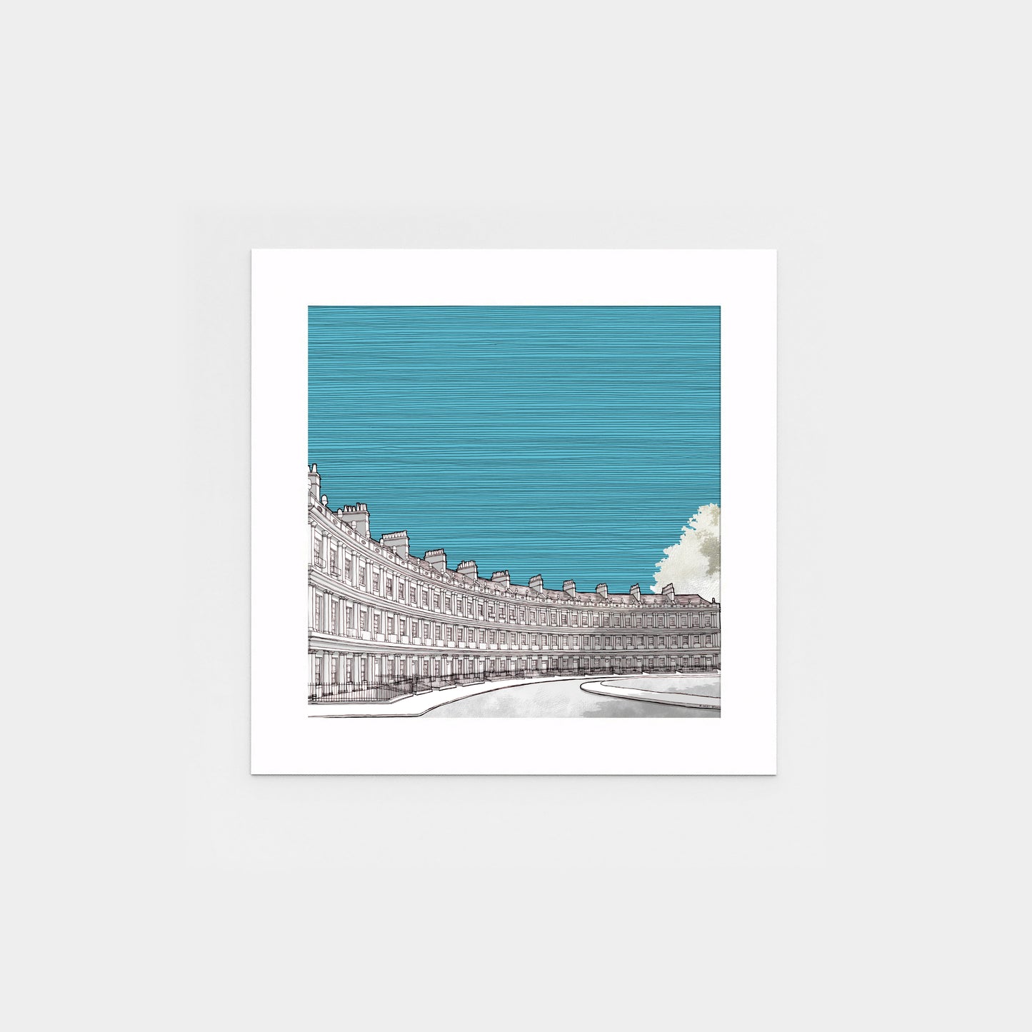 blue small no frame