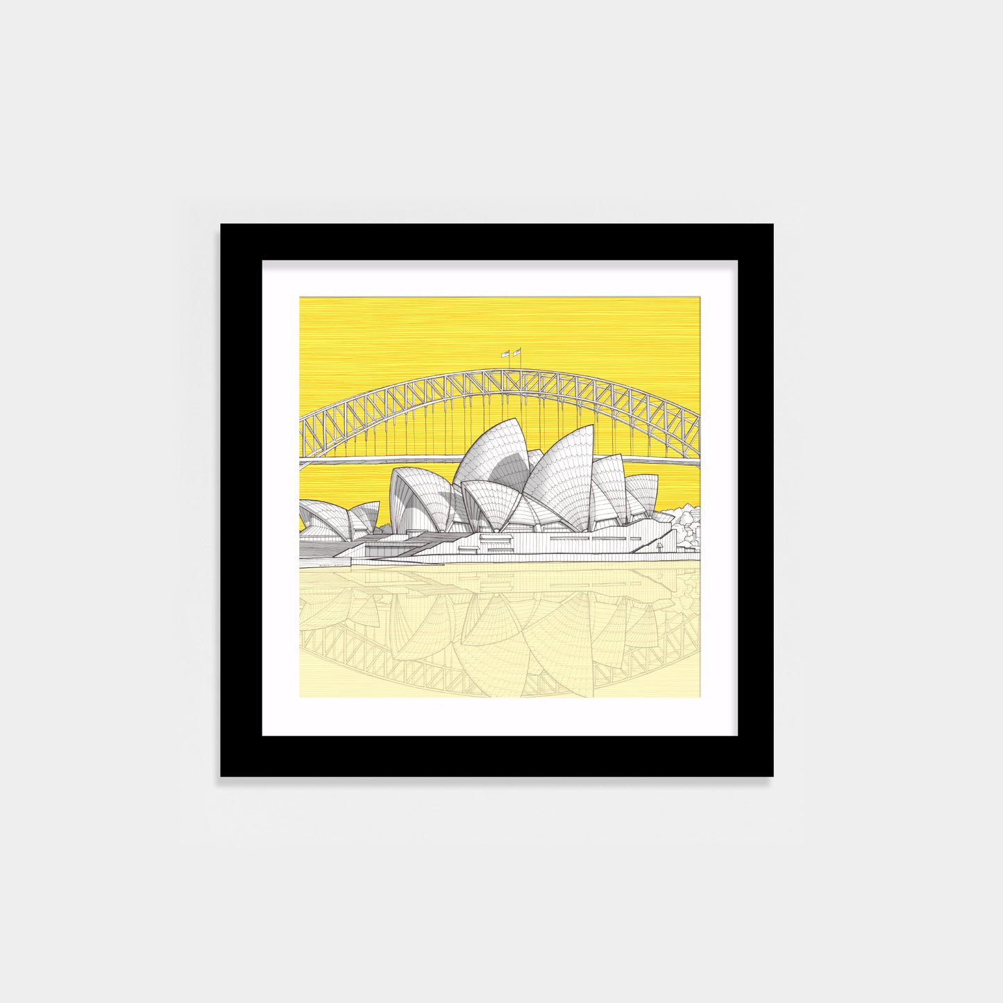 yellow small black