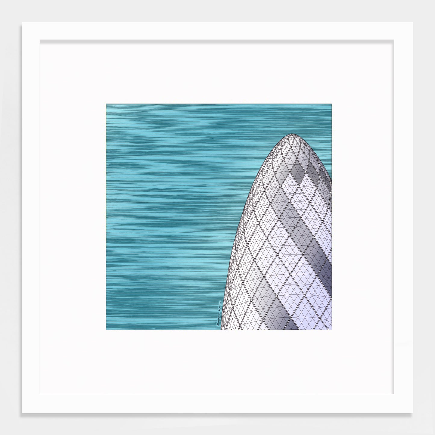 blue large white