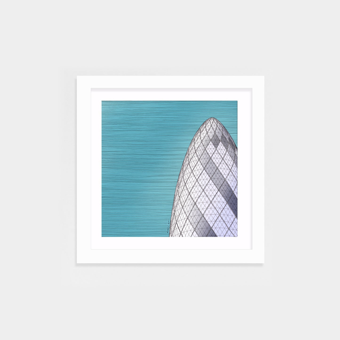 blue small white