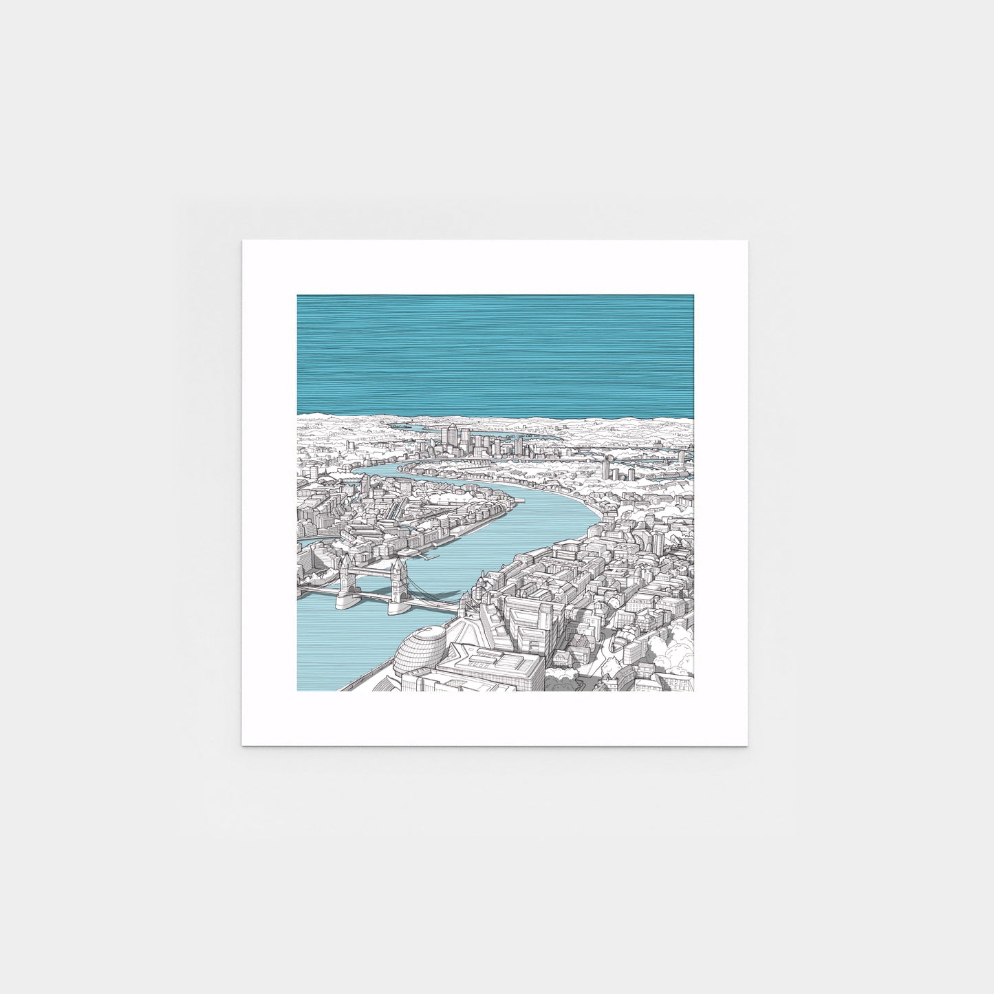 blue small no frame