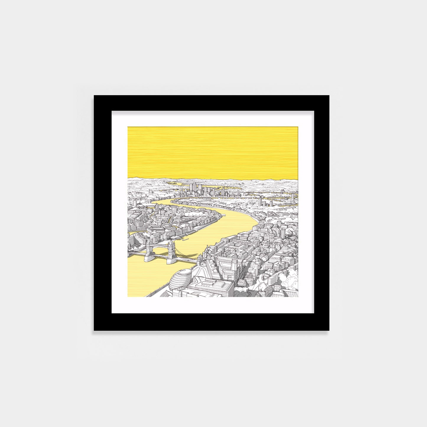 yellow small black