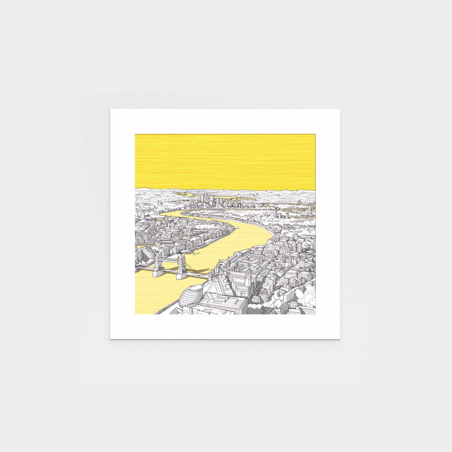 yellow small no frame