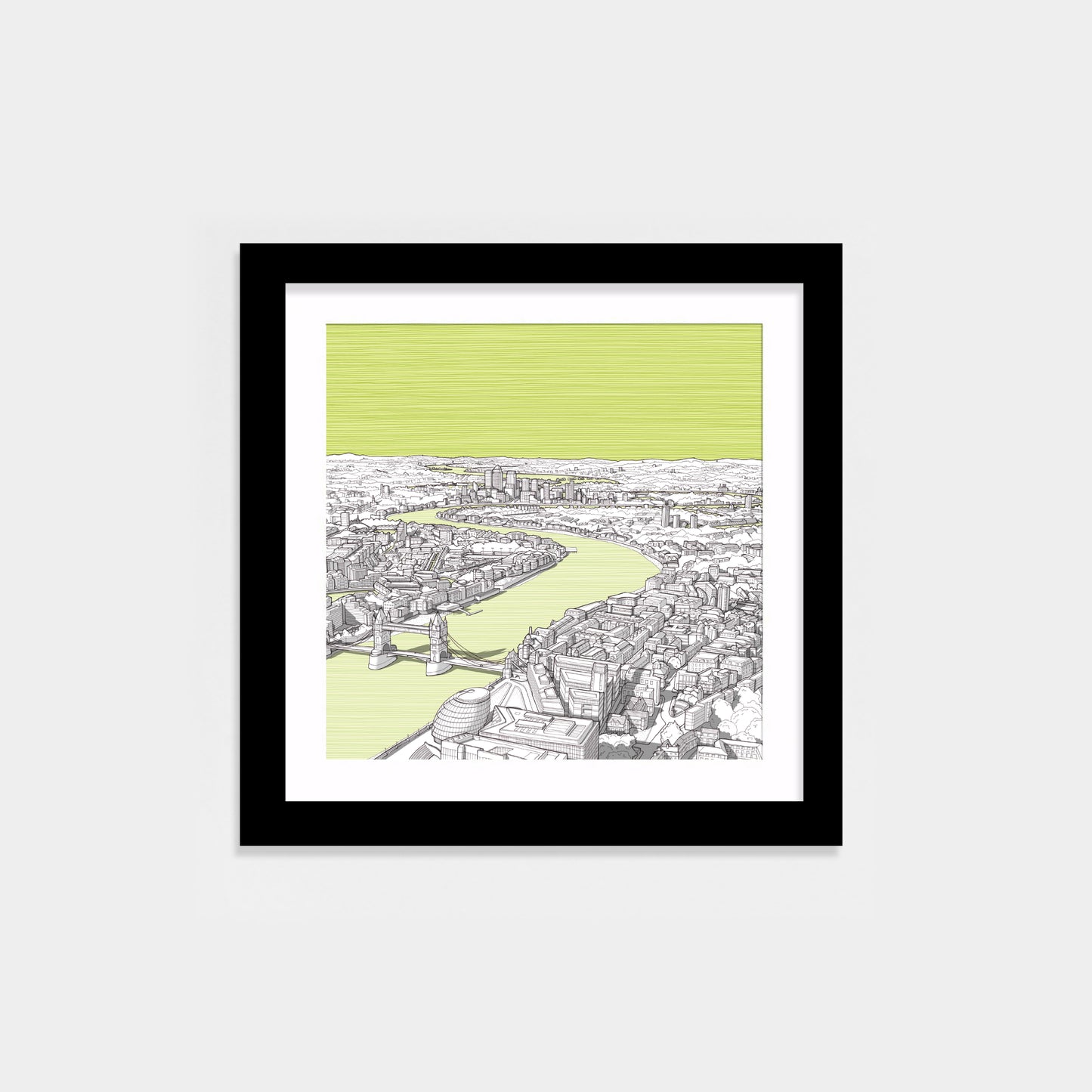 green small black