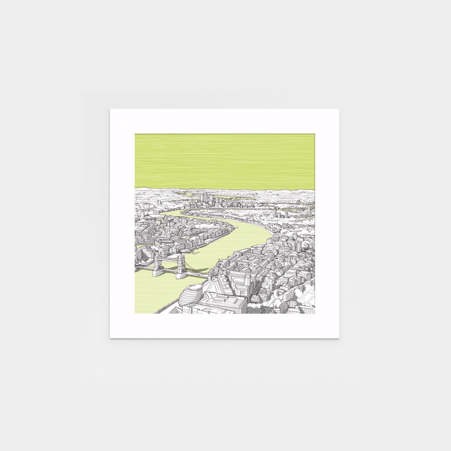 green small no frame