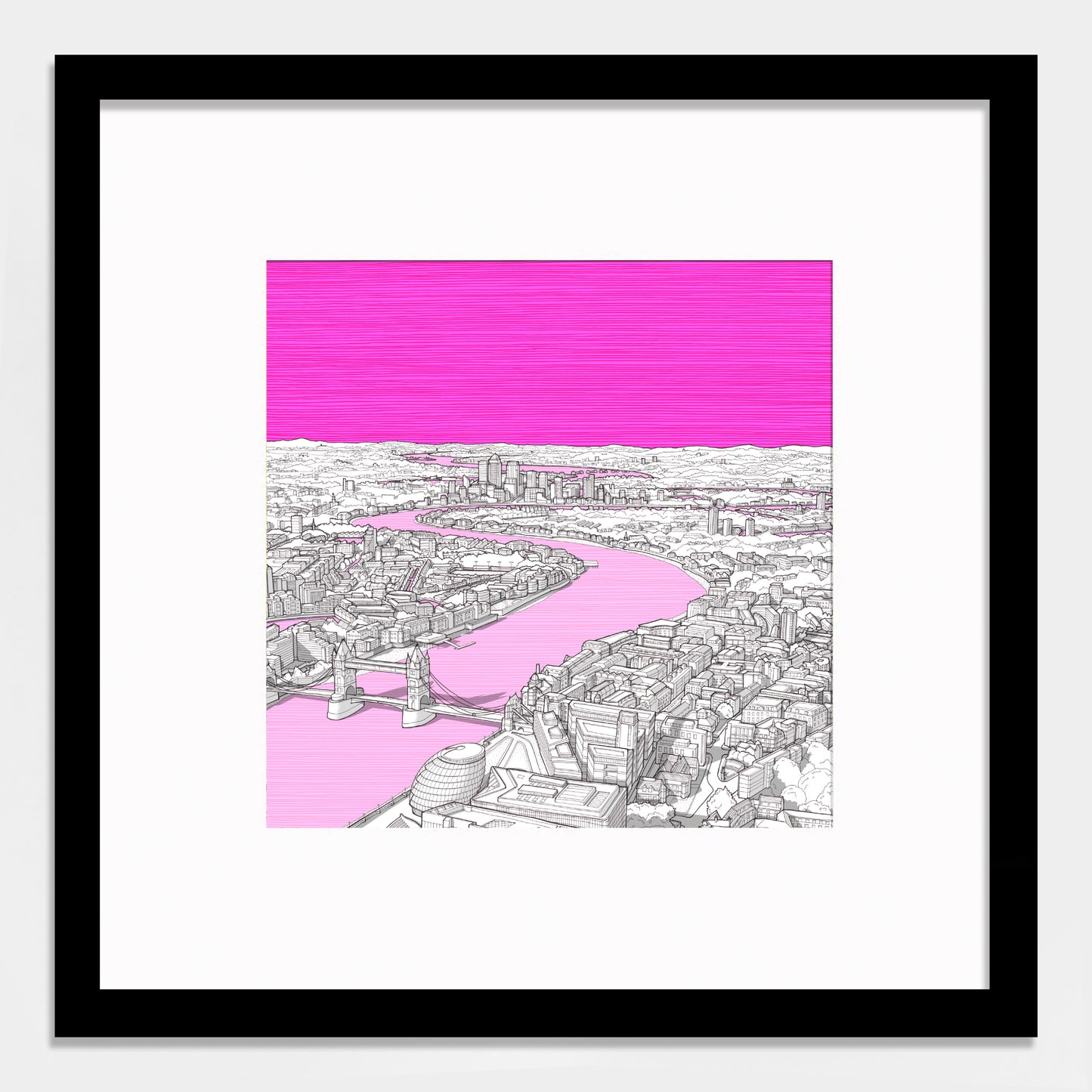 pink large black