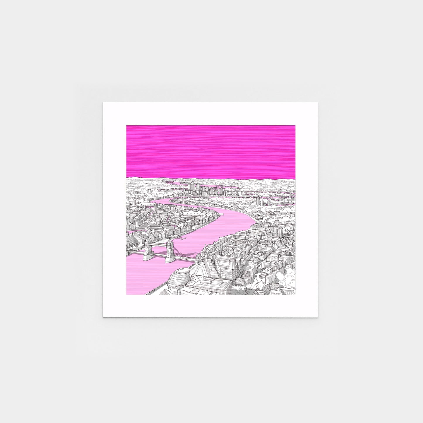 pink small no frame