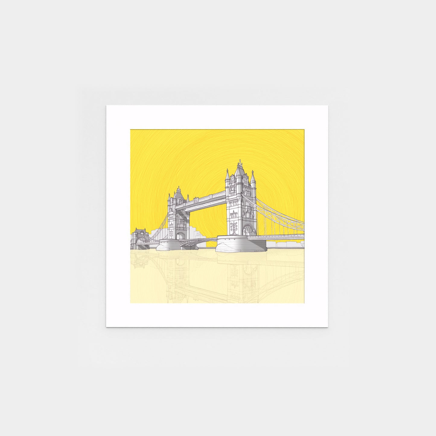 yellow small no frame