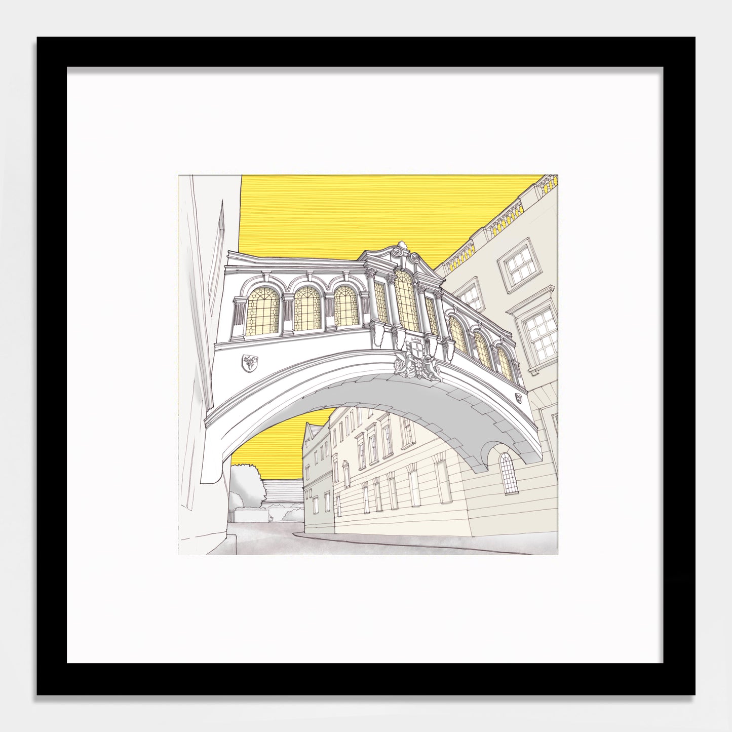 yellow large black