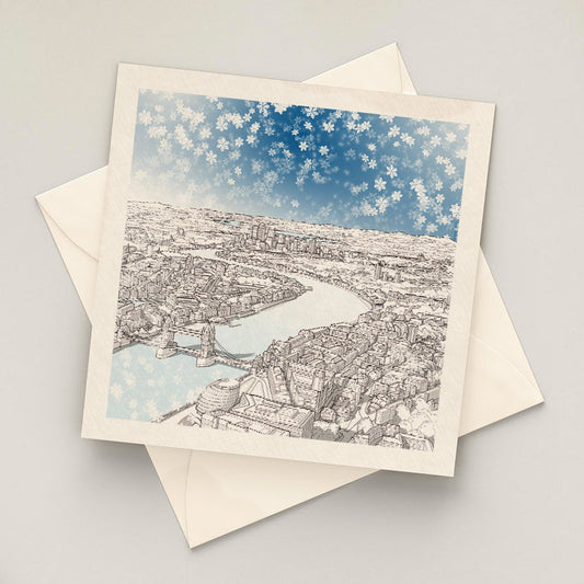 Christmas Card - River Thames, London