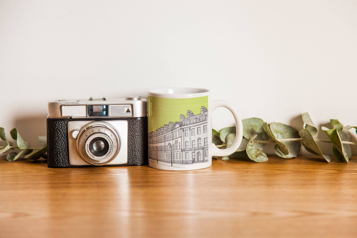 Great Pulteney Street, Bath - Ceramic Mug - Green
