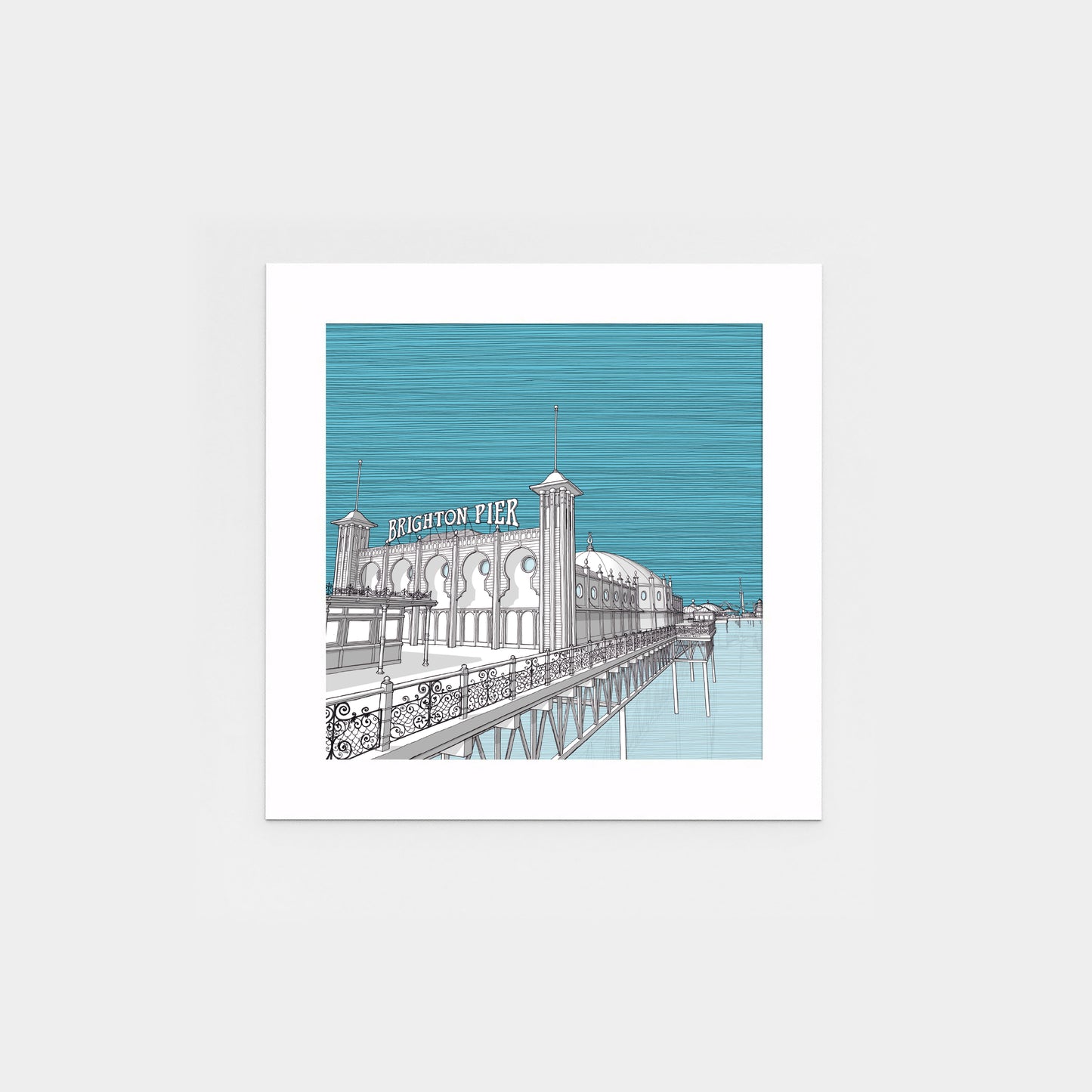 blue small no frame