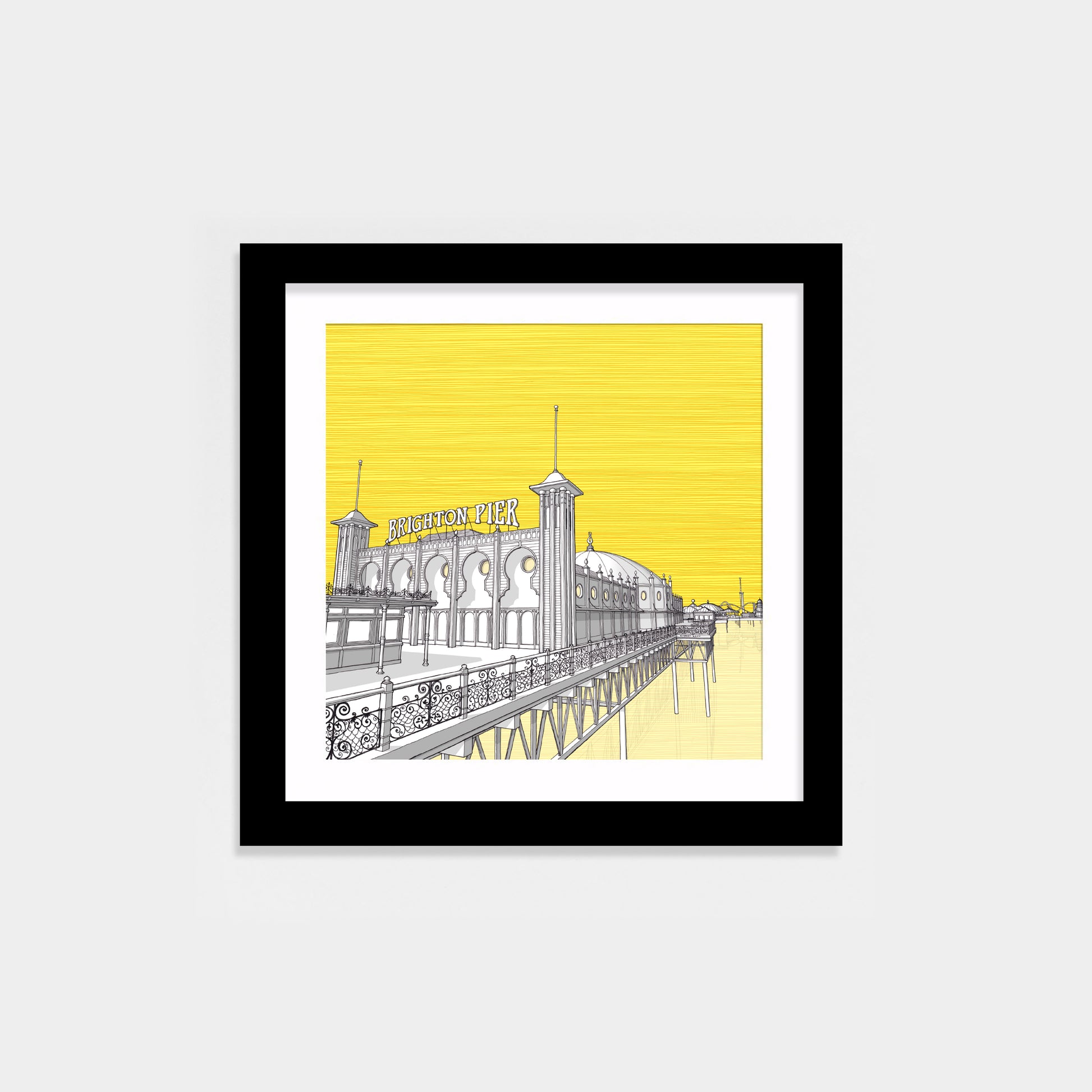 yellow small black