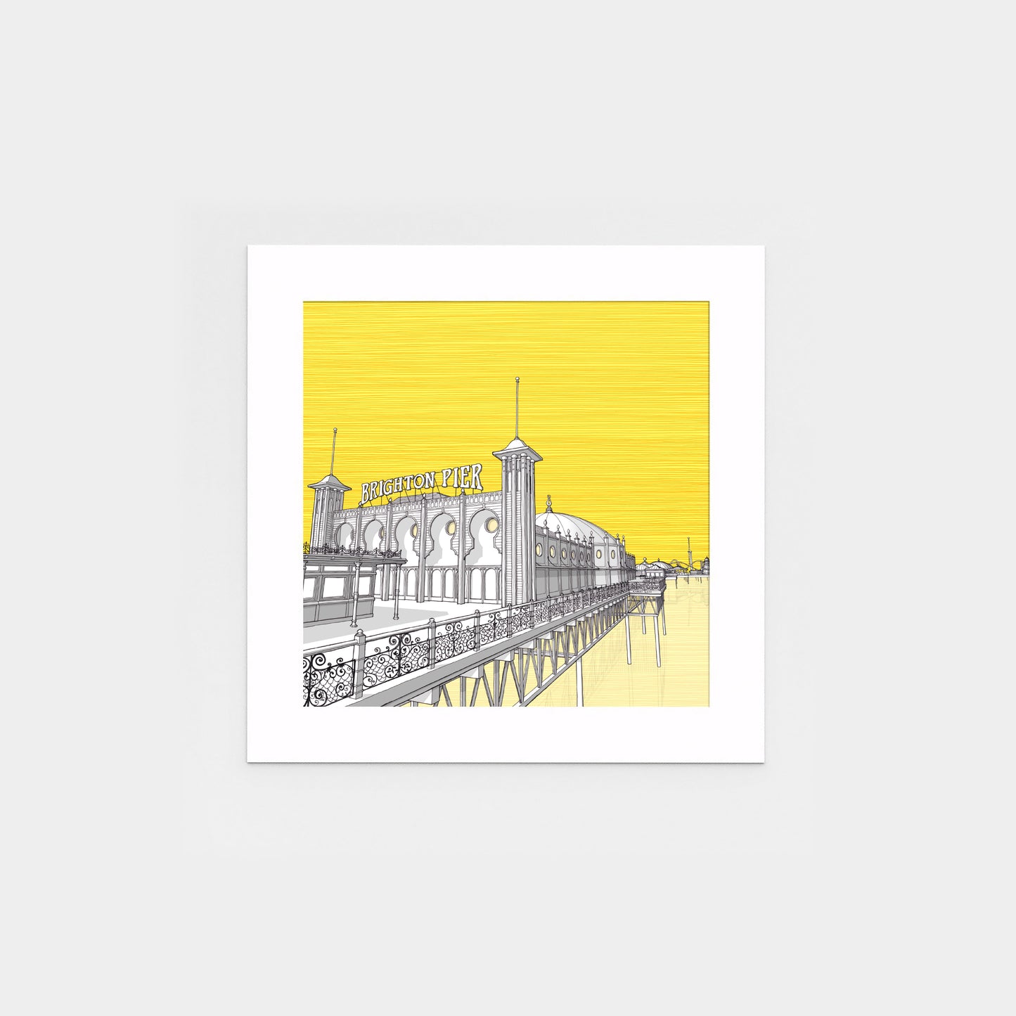 yellow small no frame