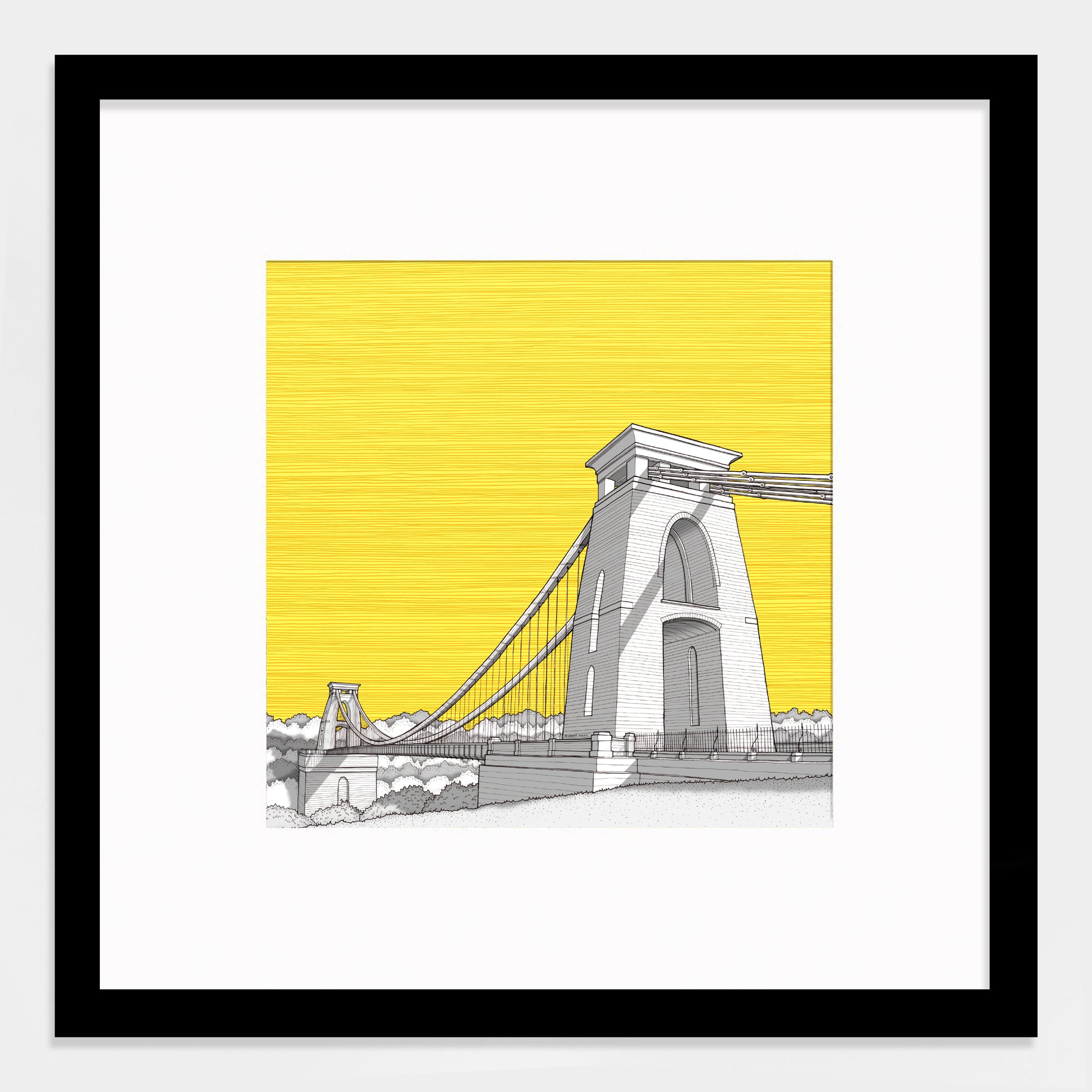 yellow large black