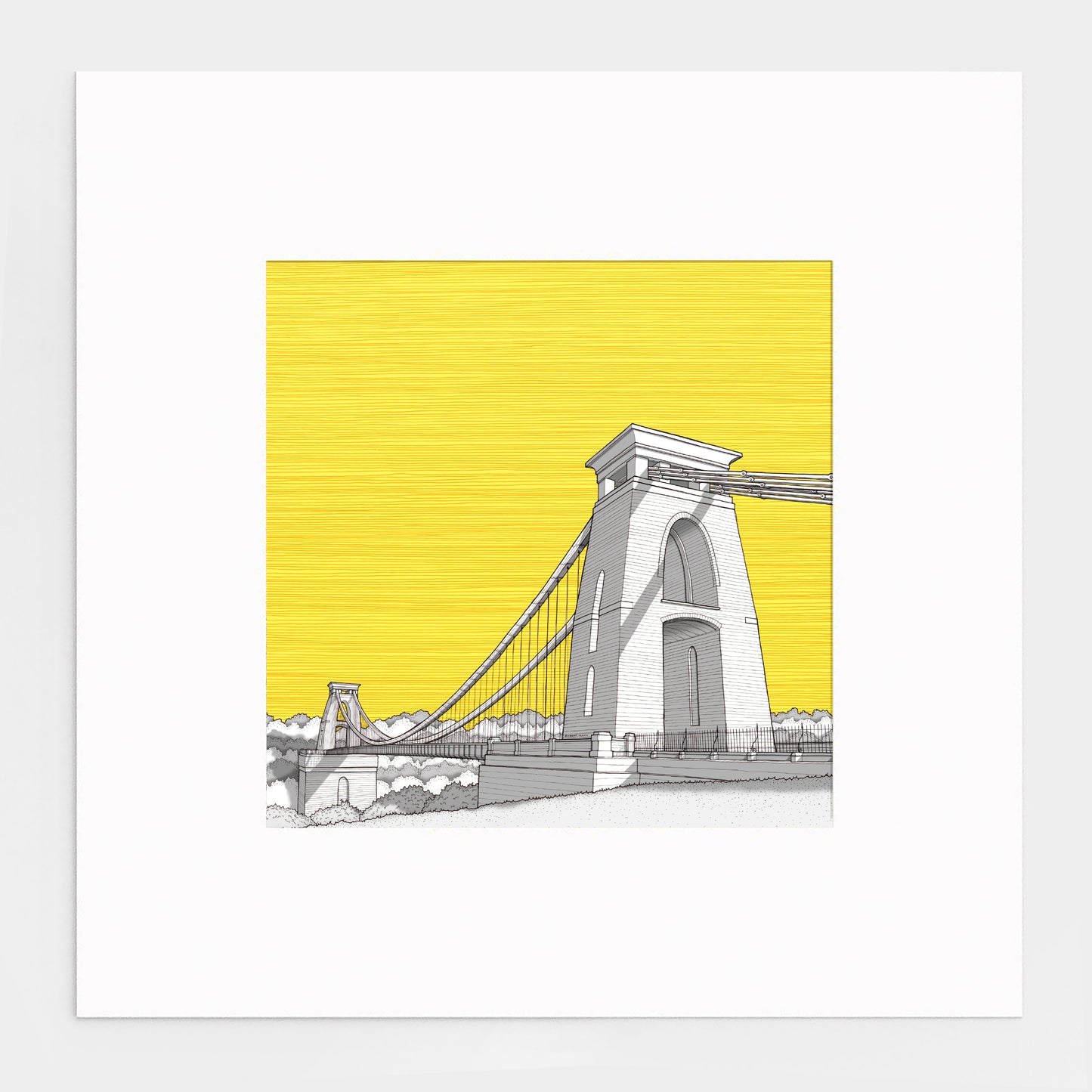 yellow large no frame