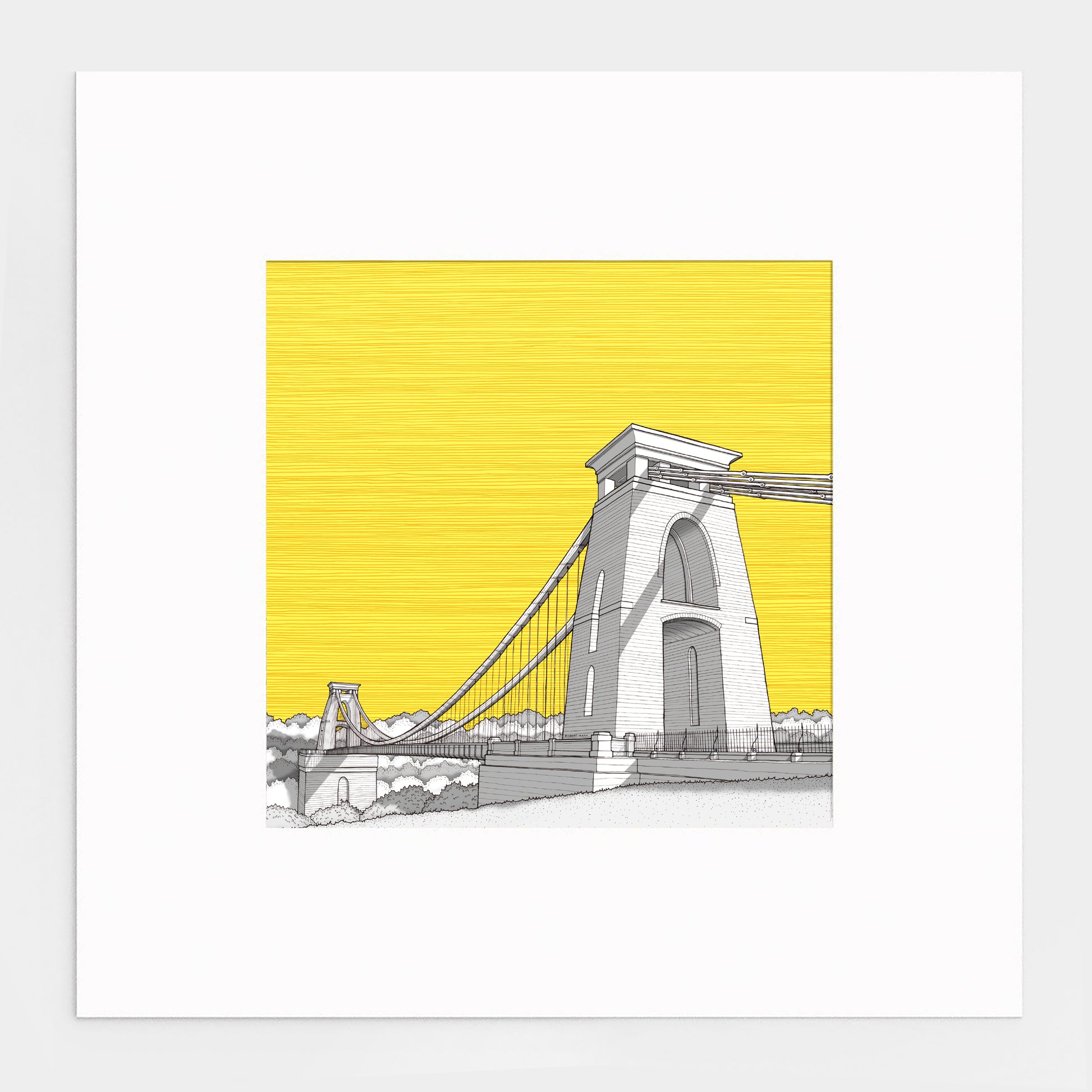 yellow large no frame