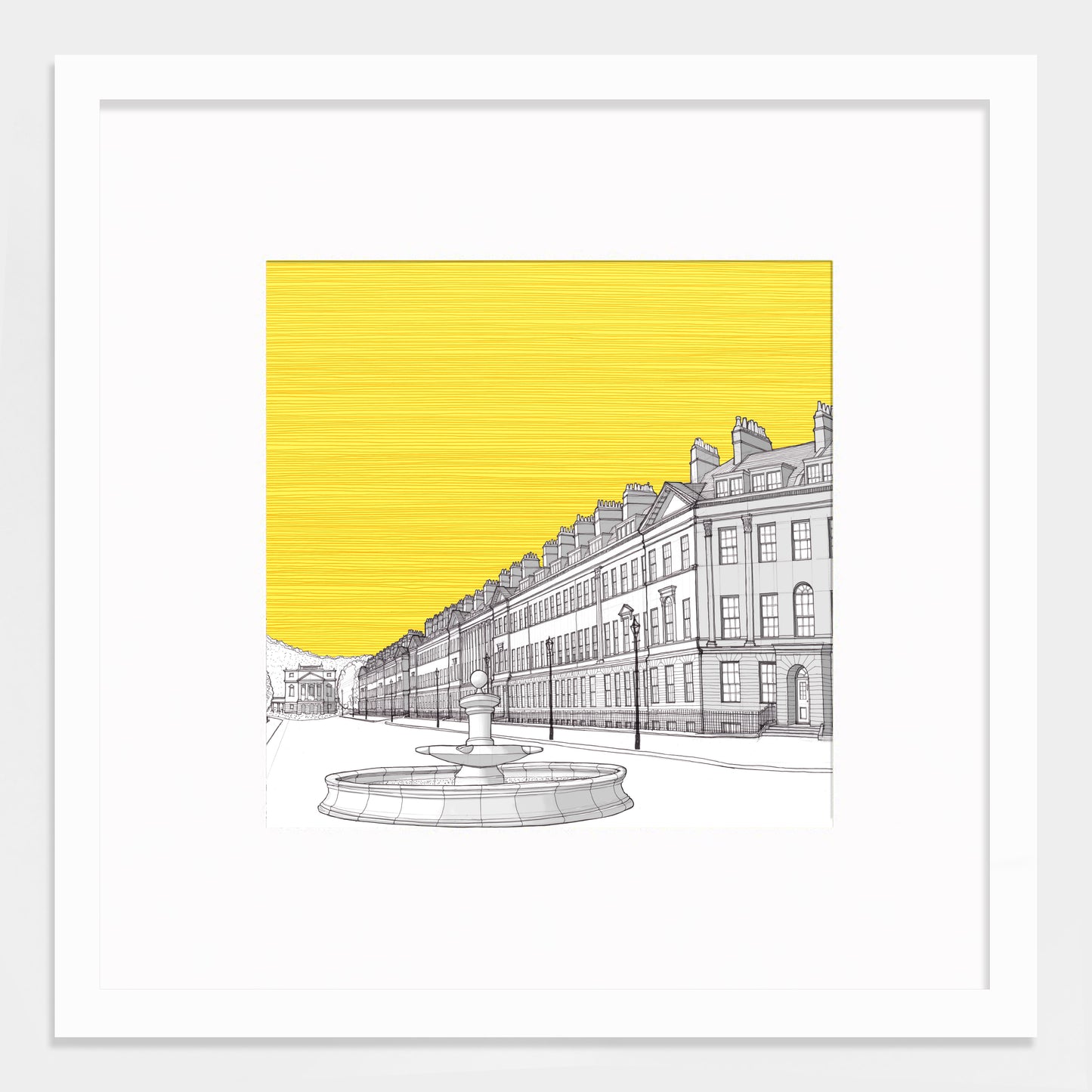 yellow large no frame