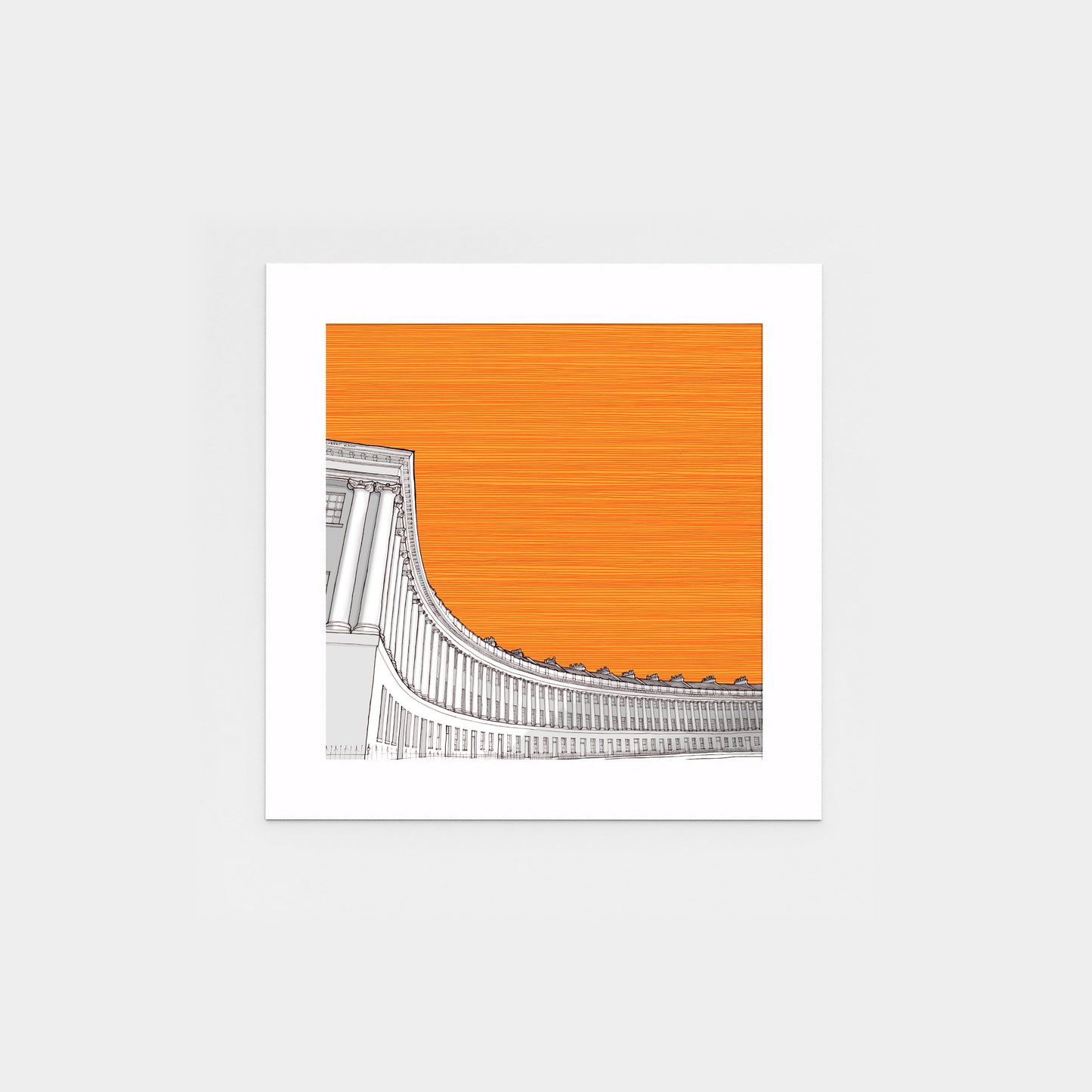 orange small no frame