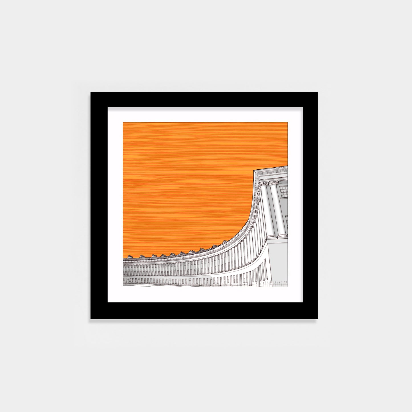 orange small black