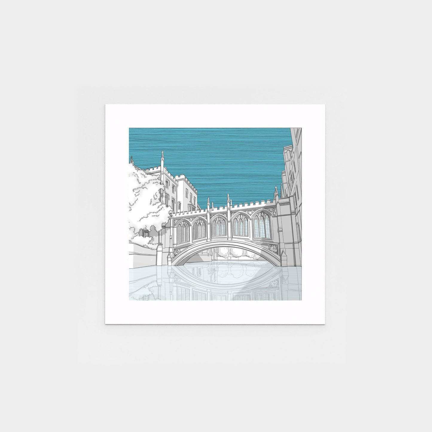 blue small no frame