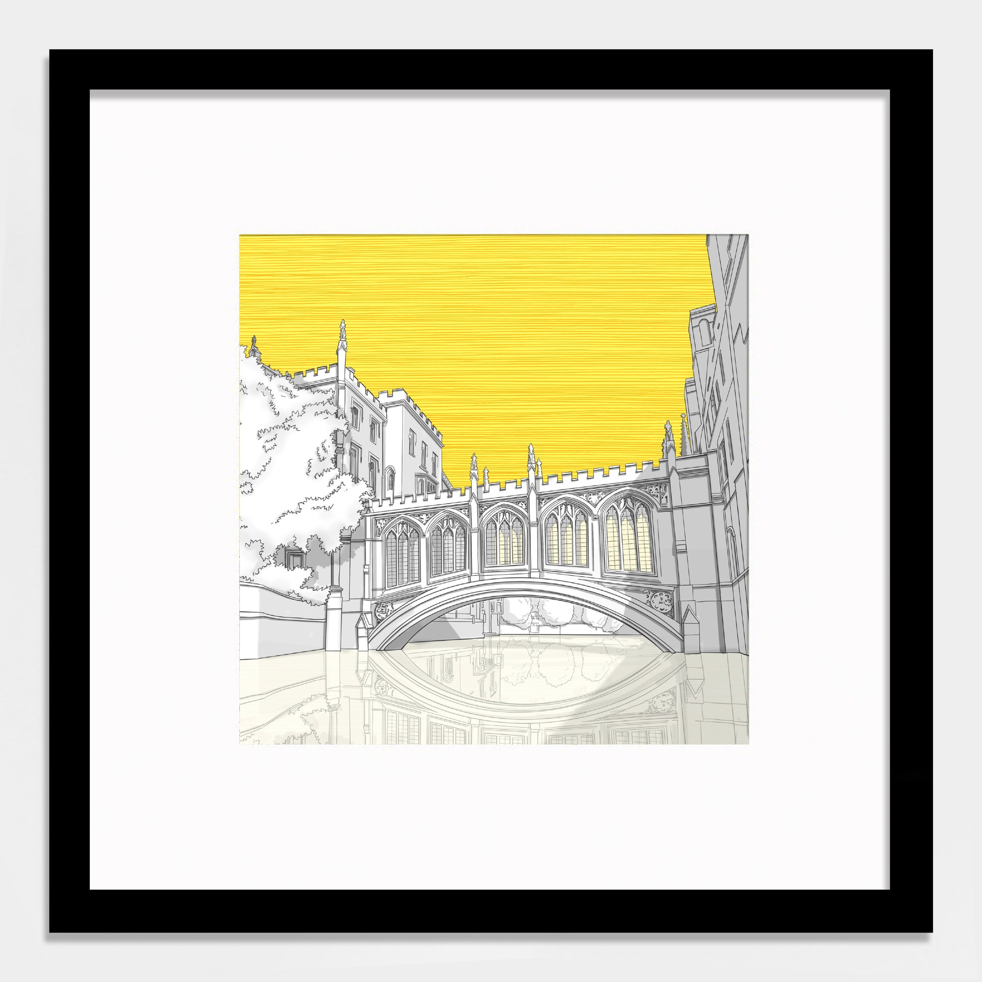 yellow large black