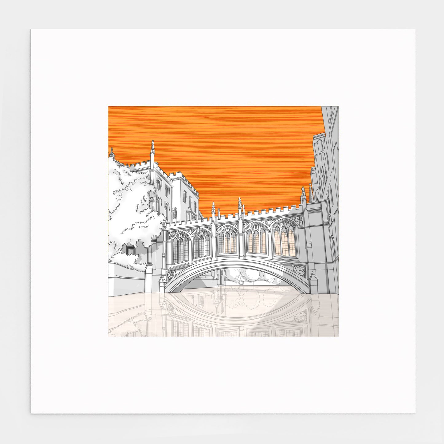 orange large no frame