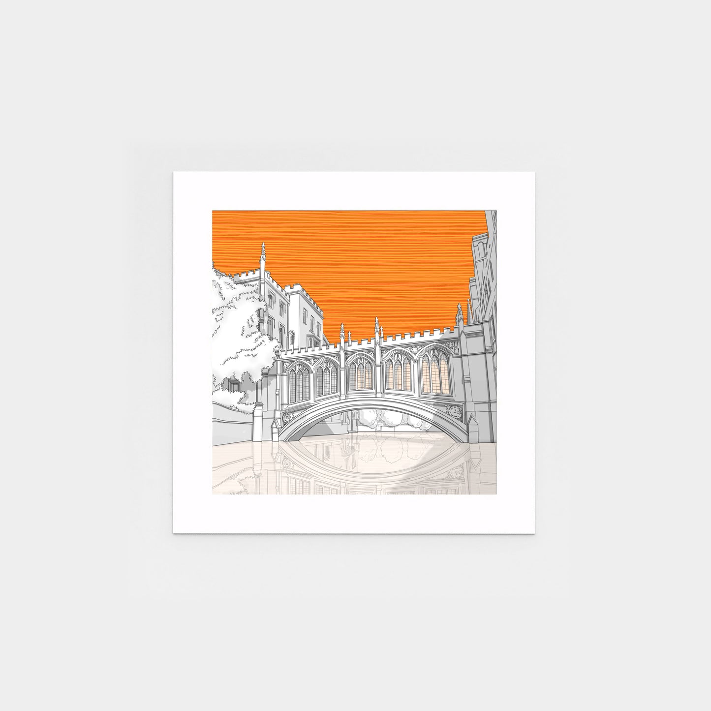 orange small no frame