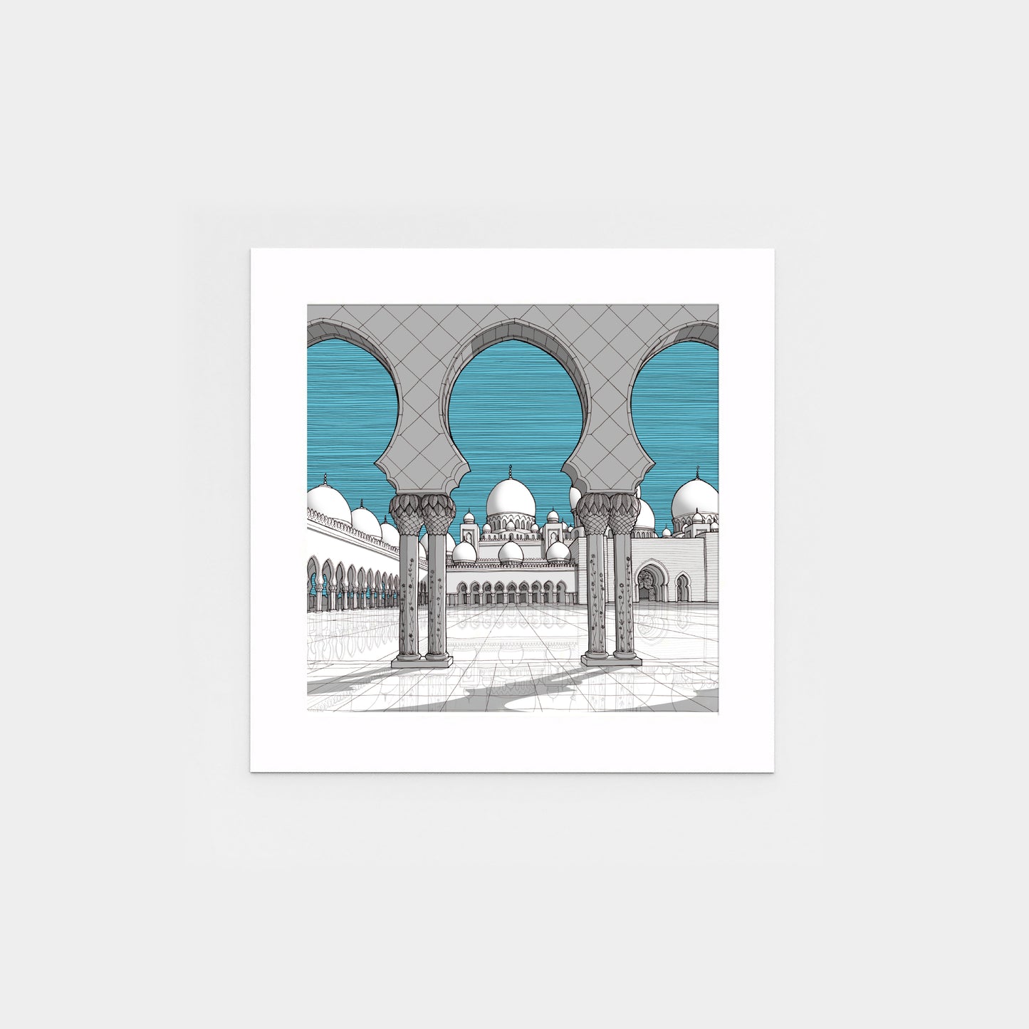 blue small no frame