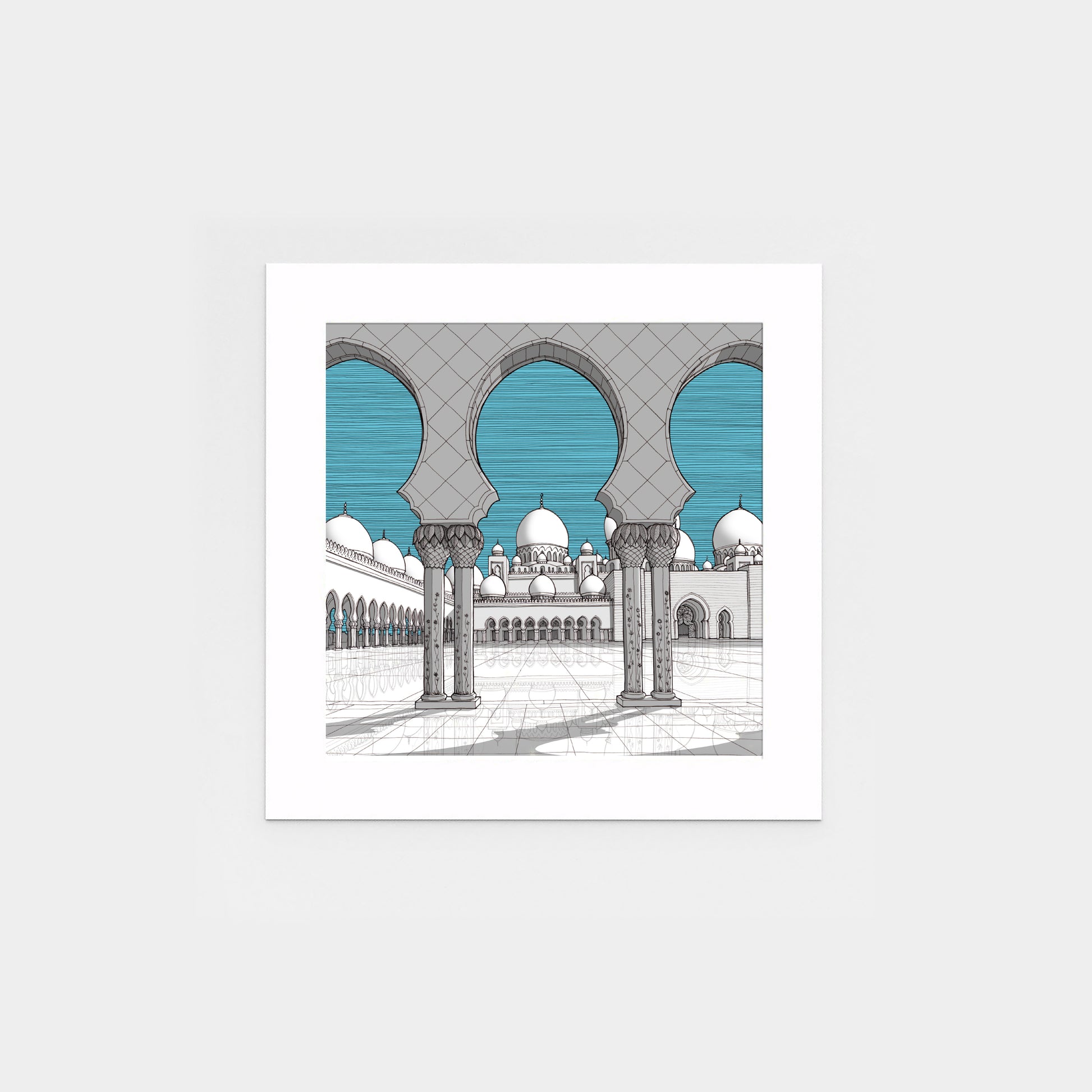 blue small no frame
