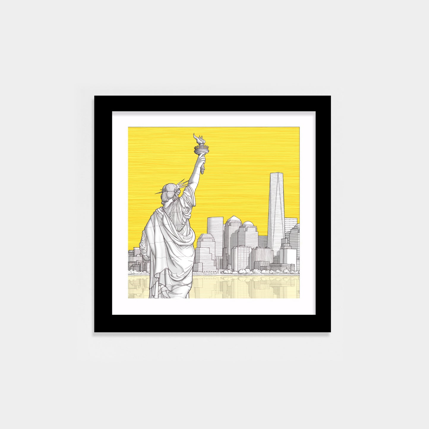 yellow small black