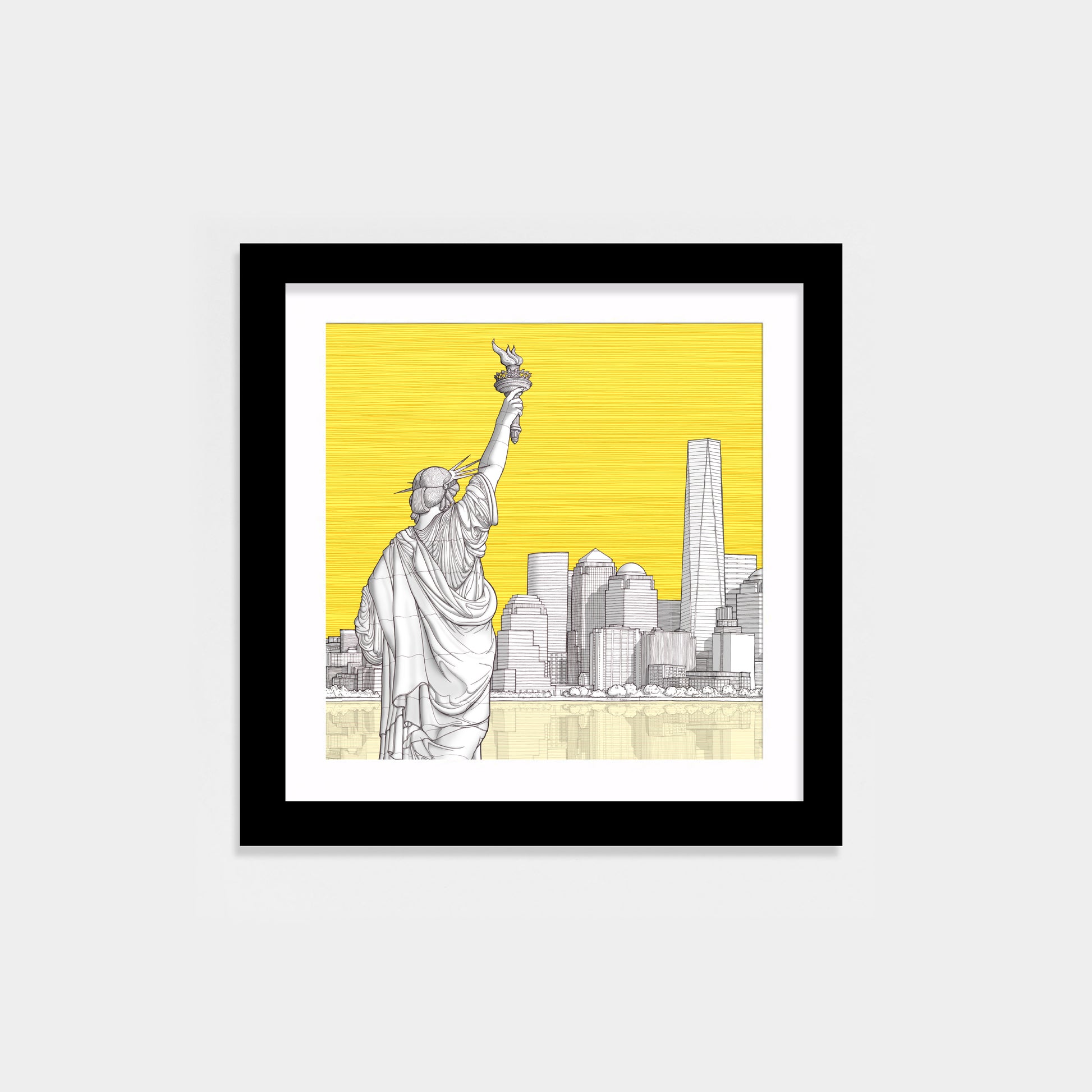 yellow small black