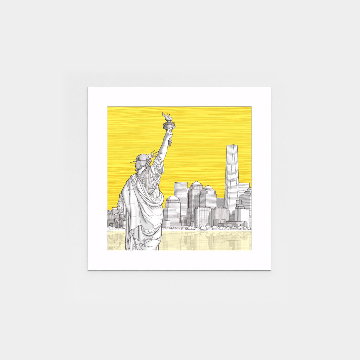 yellow small no frame