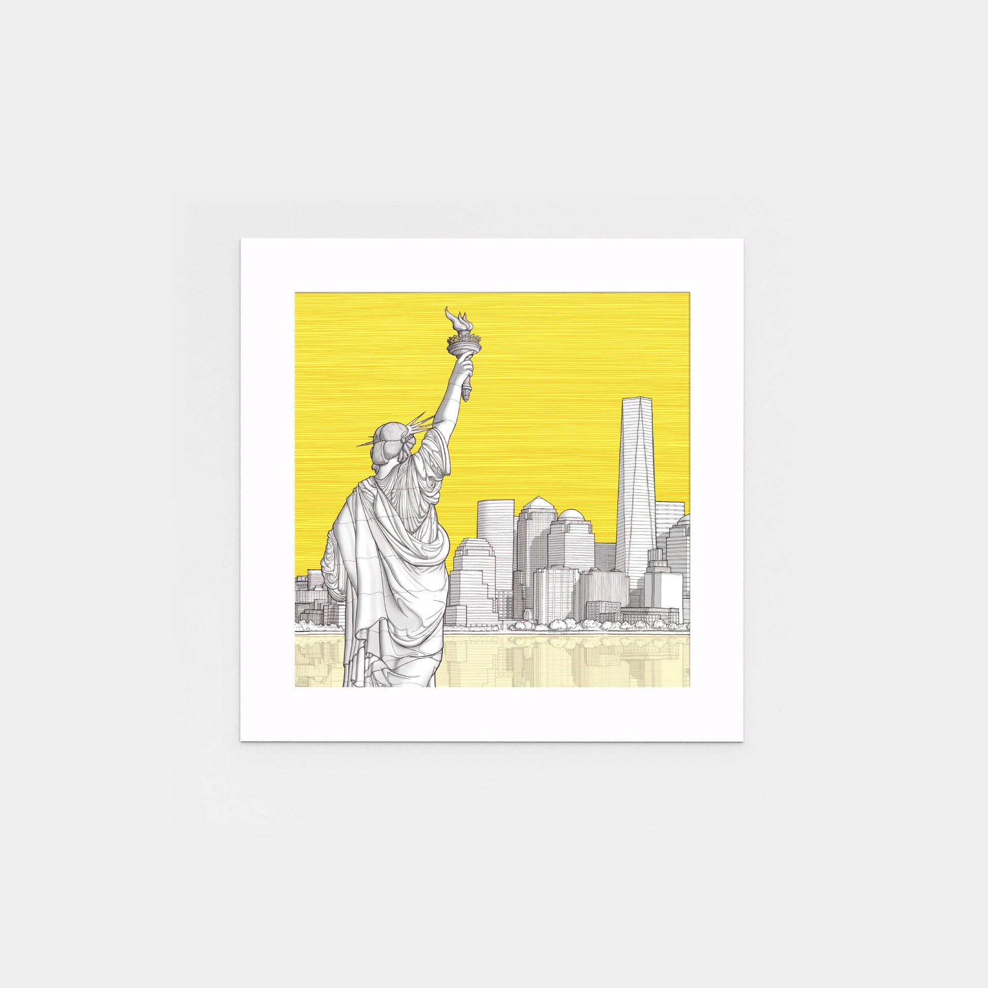 yellow small no frame