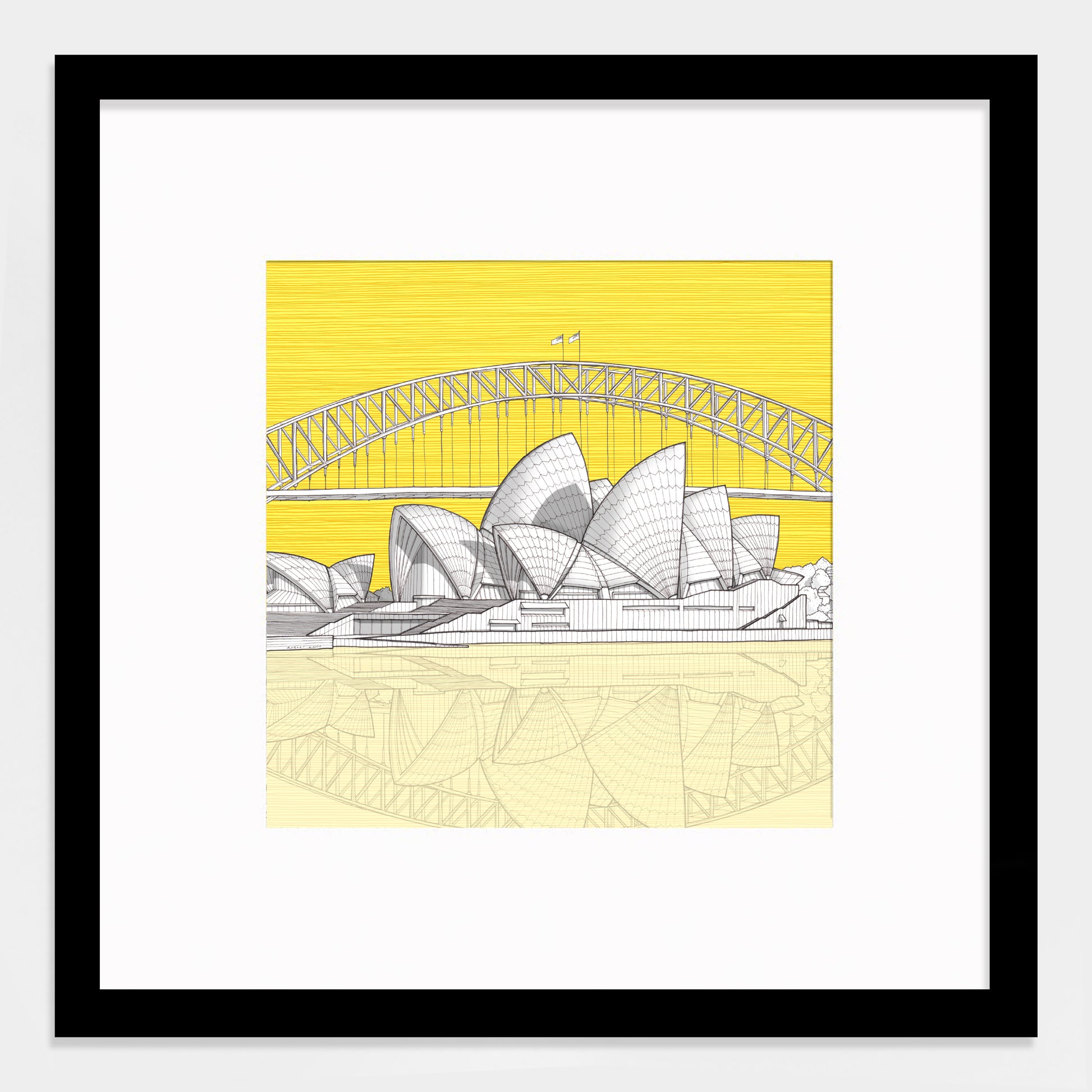 yellow large black