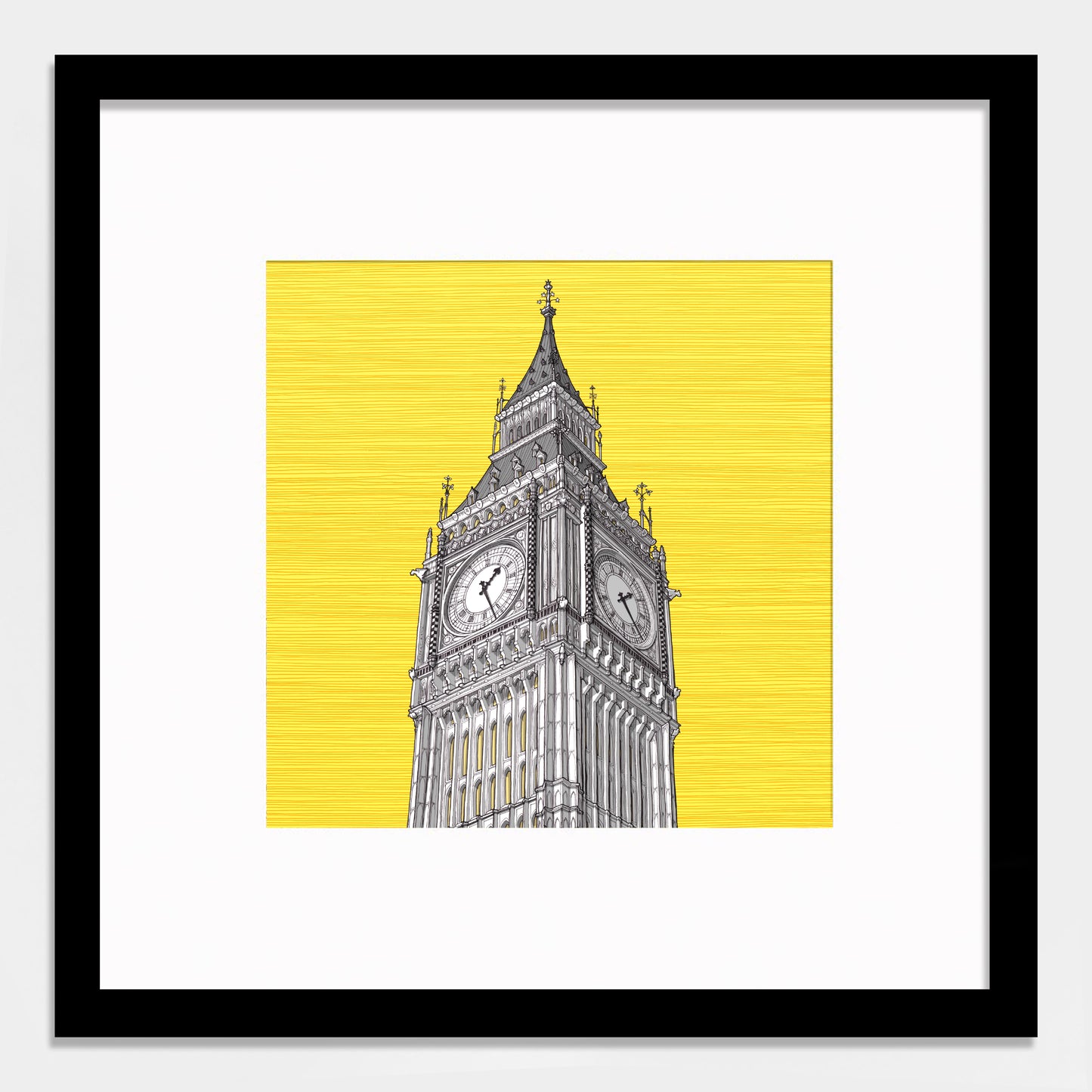 yellow large black