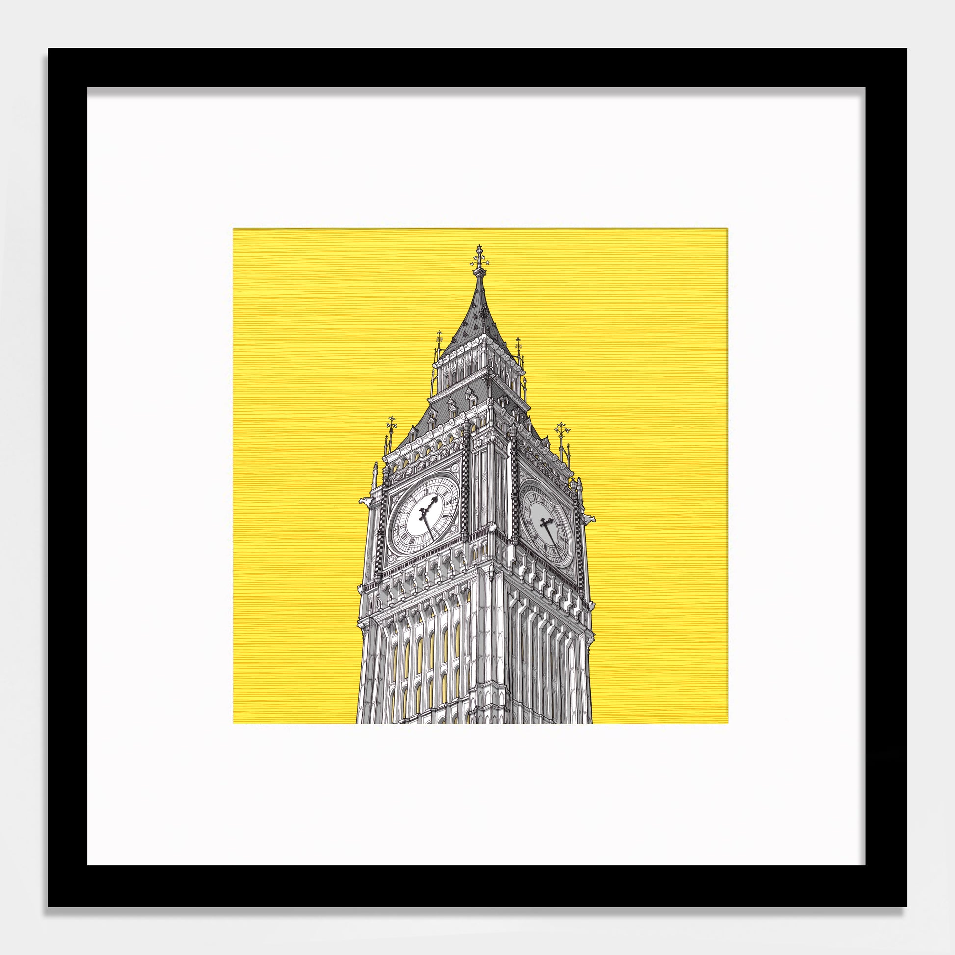 yellow large black