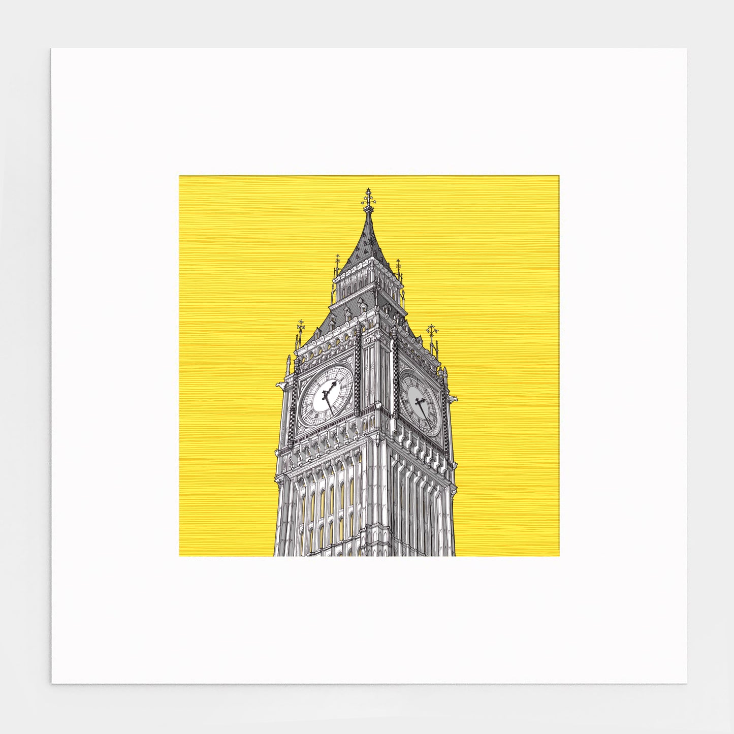yellow large no frame