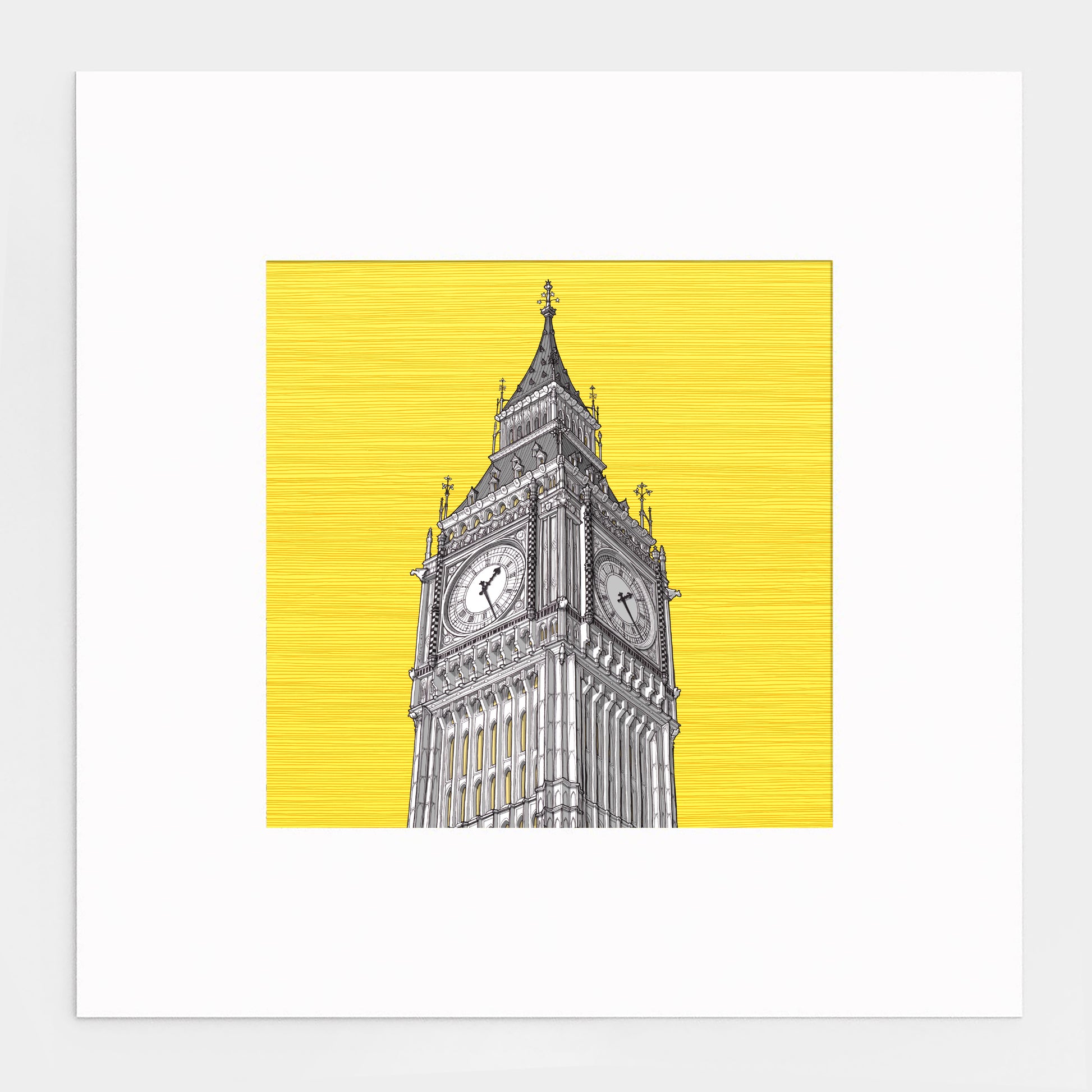 yellow large no frame