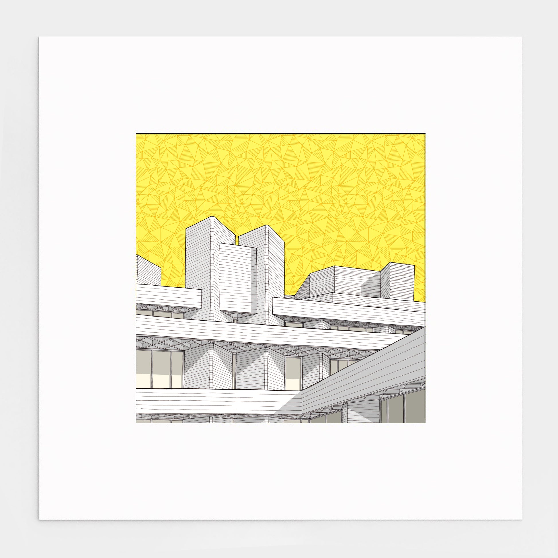 yellow large no frame