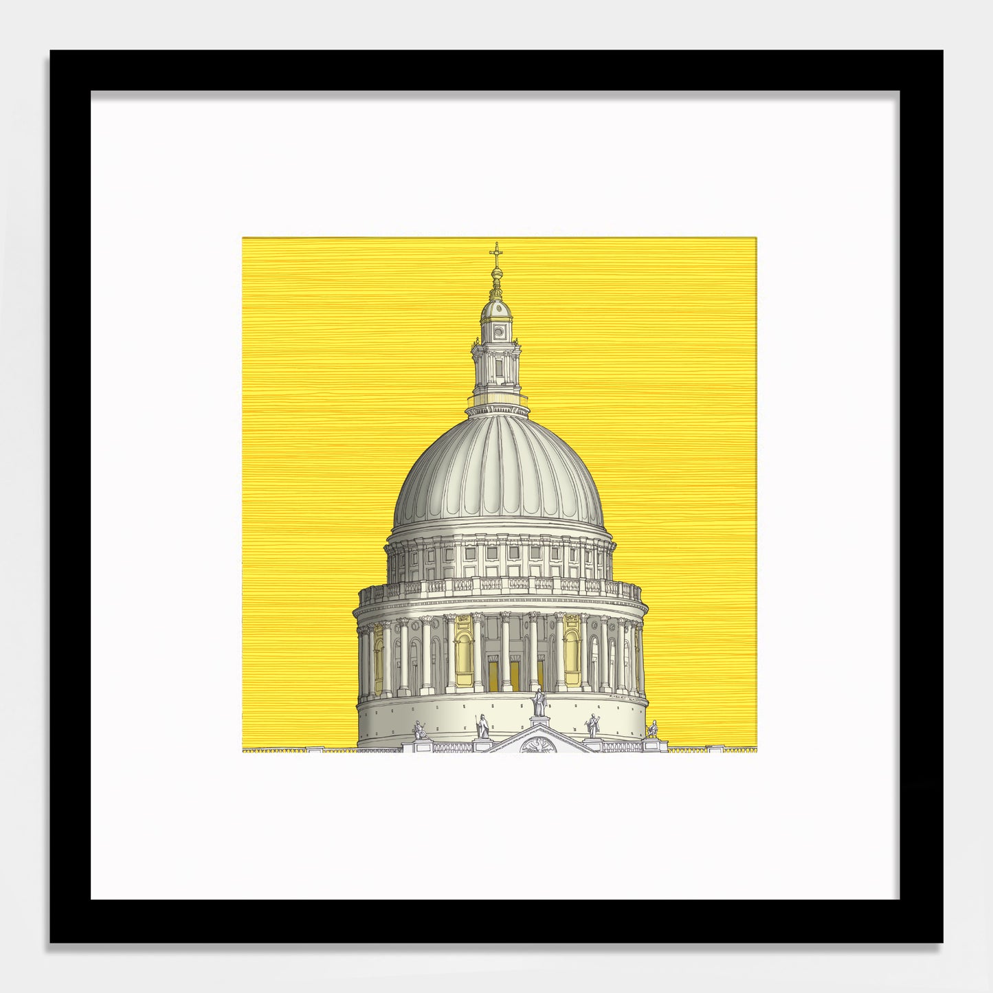 yellow large black