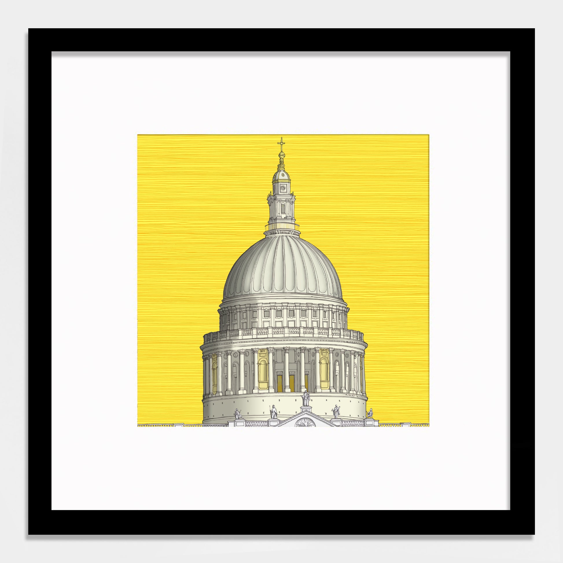 yellow large black