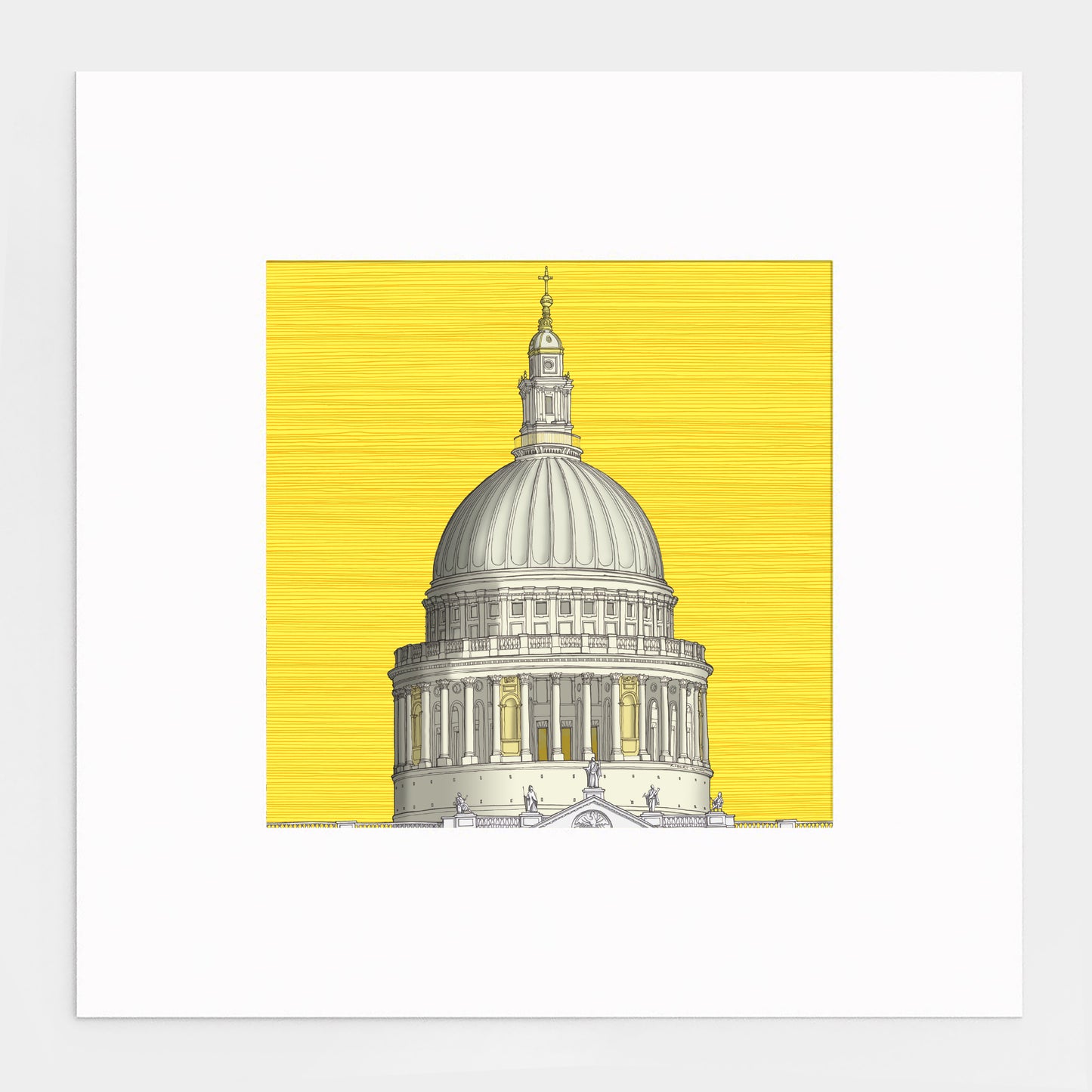 yellow large no frame
